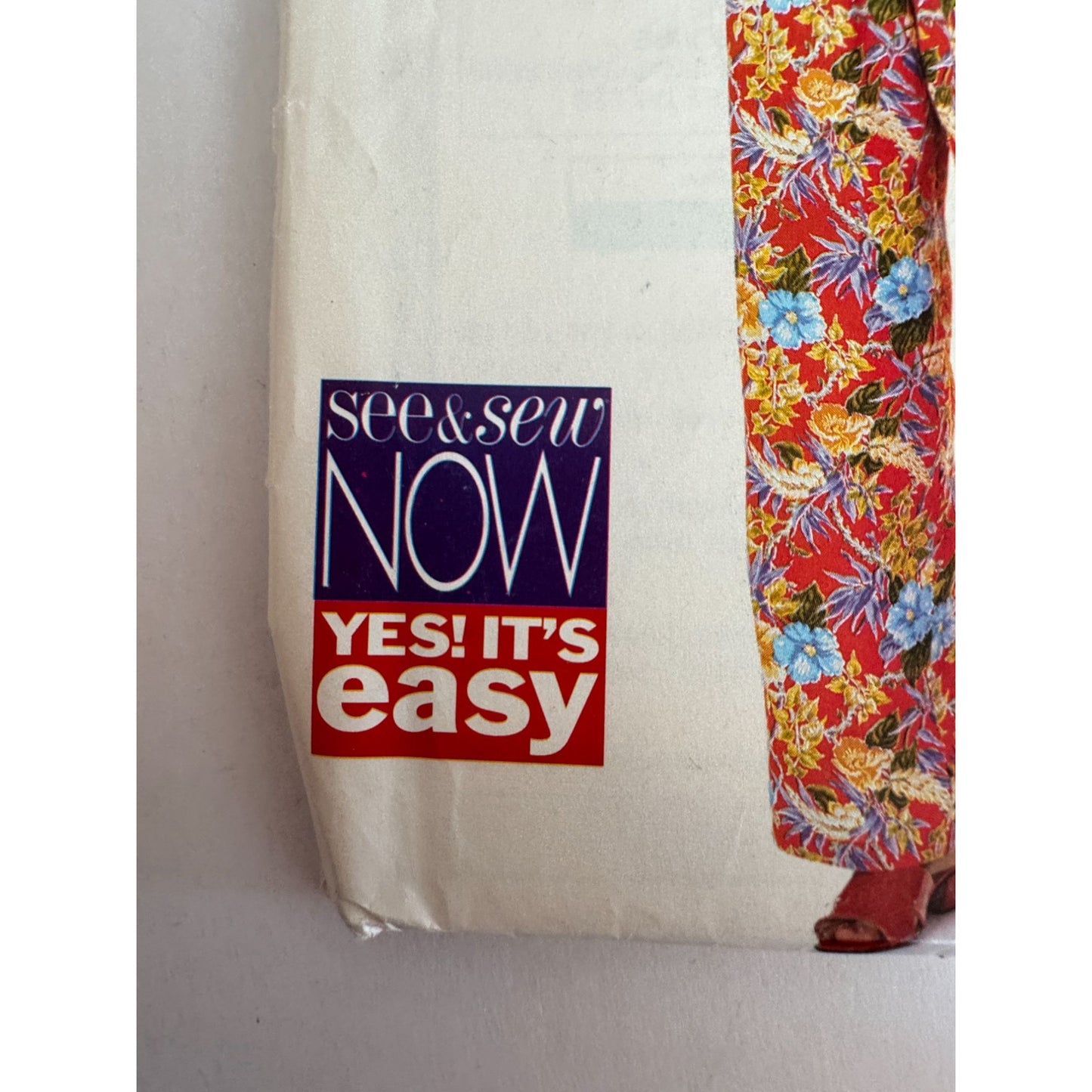 McCalls Sewing Pattern 5074 Tropical Resort Set Shirt Pants 90s 6-14 Easy Uncut