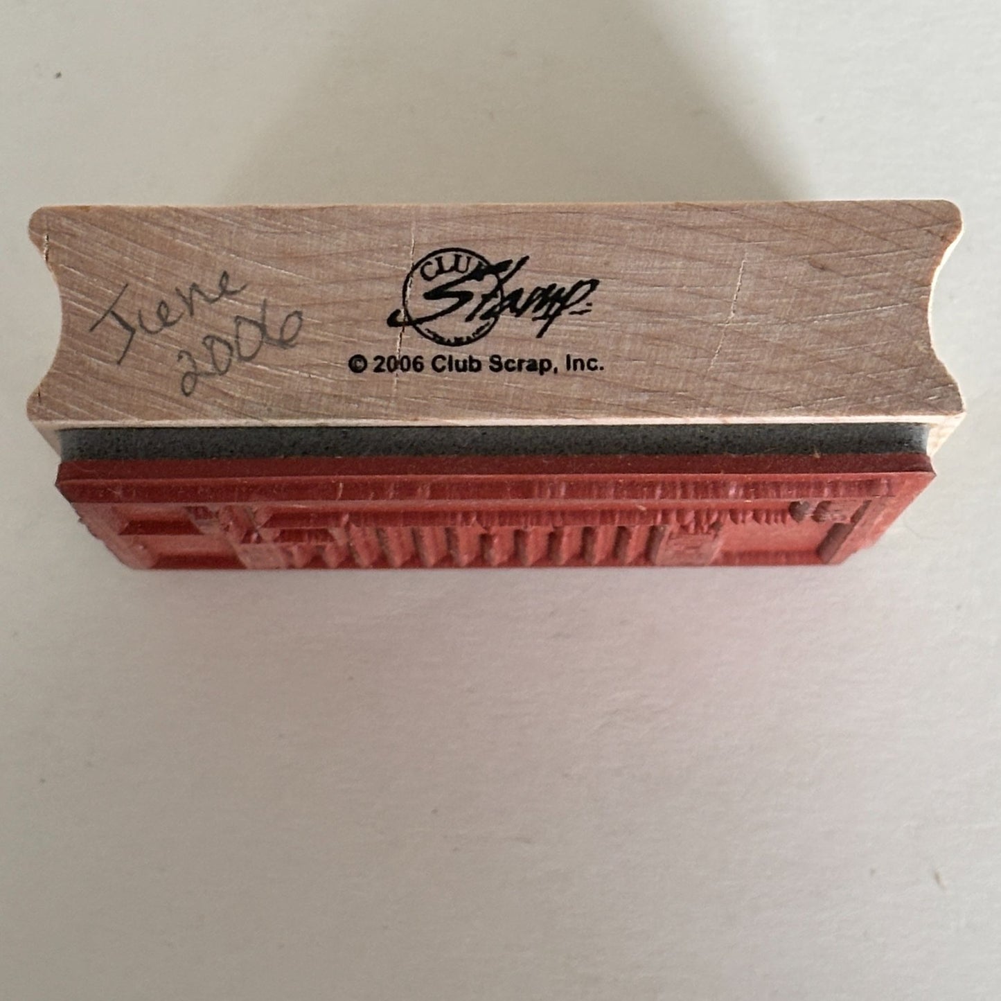 Club Scrap Rubber Stamp Library Card Collection Label Catalog Style Books Reader Reading Cardmaking