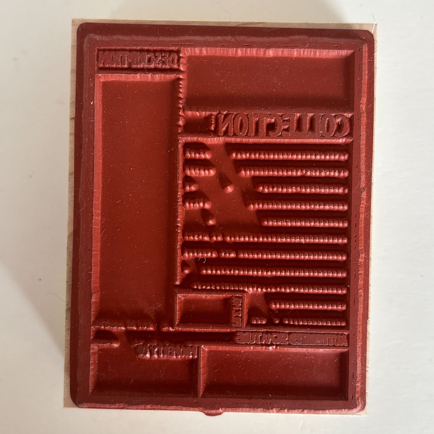 Club Scrap Rubber Stamp Library Card Collection Label Catalog Style Books Reader Reading Cardmaking