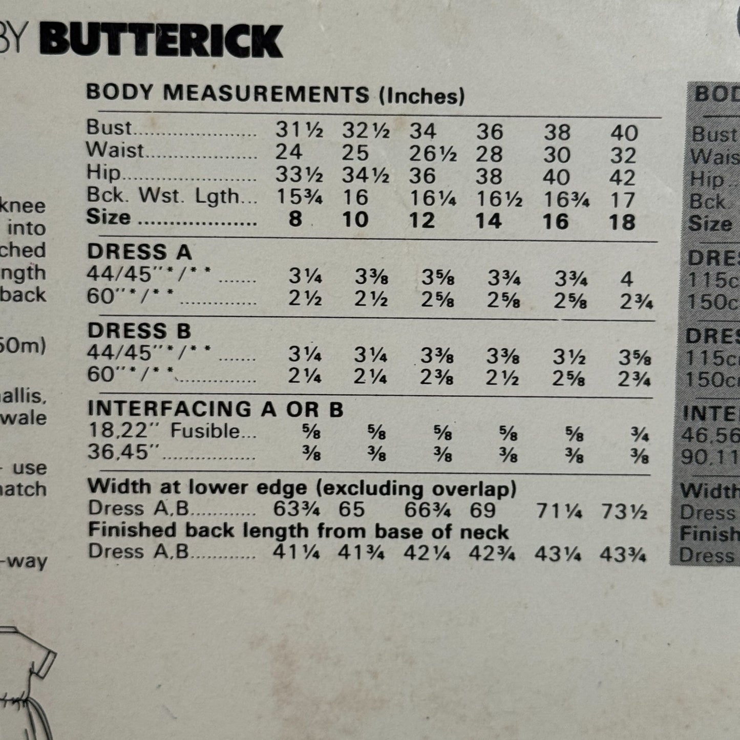Butterick See and Sew Sewing Pattern 3875 Misses Dress Front Wrap 8 10 12 Uncut