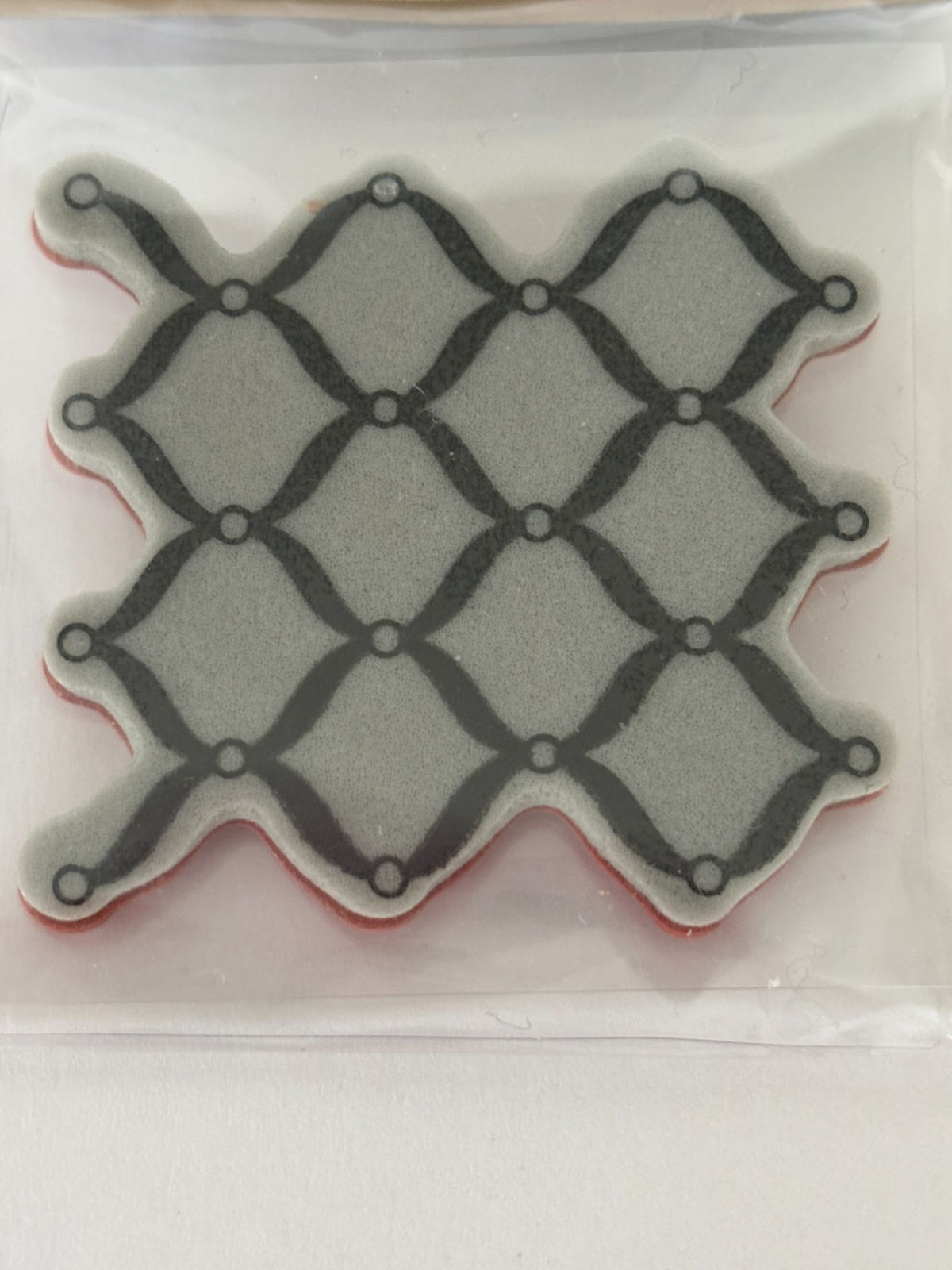 Studio G Cling Mounted Rubber Stamp Lattice Craft Tool Scrapbooking Cardmaking