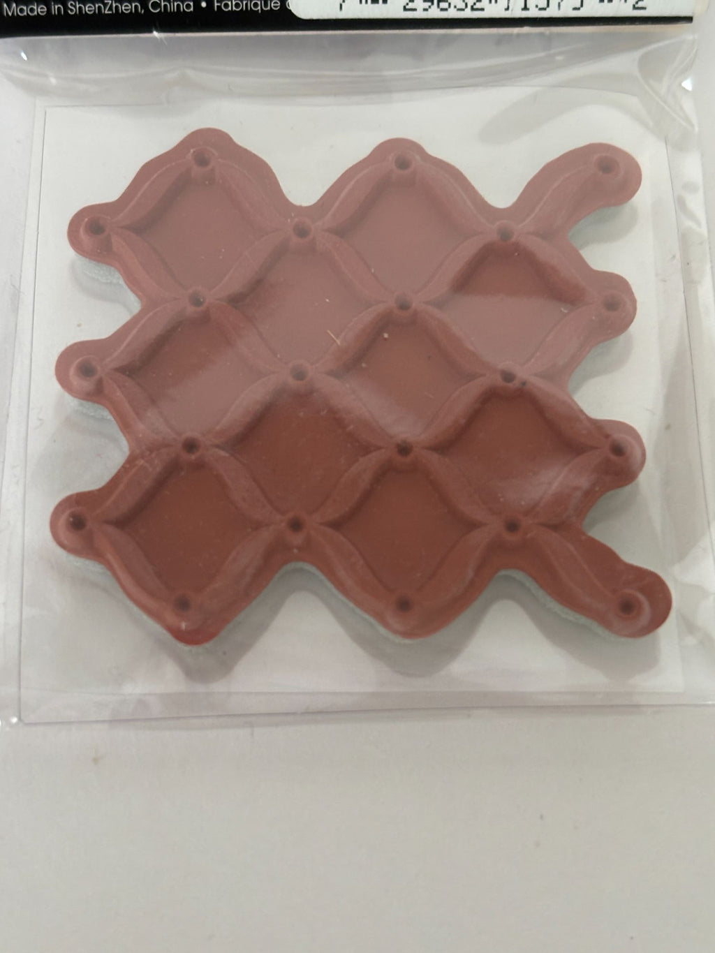 Studio G Cling Mounted Rubber Stamp Lattice Craft Tool Scrapbooking Cardmaking