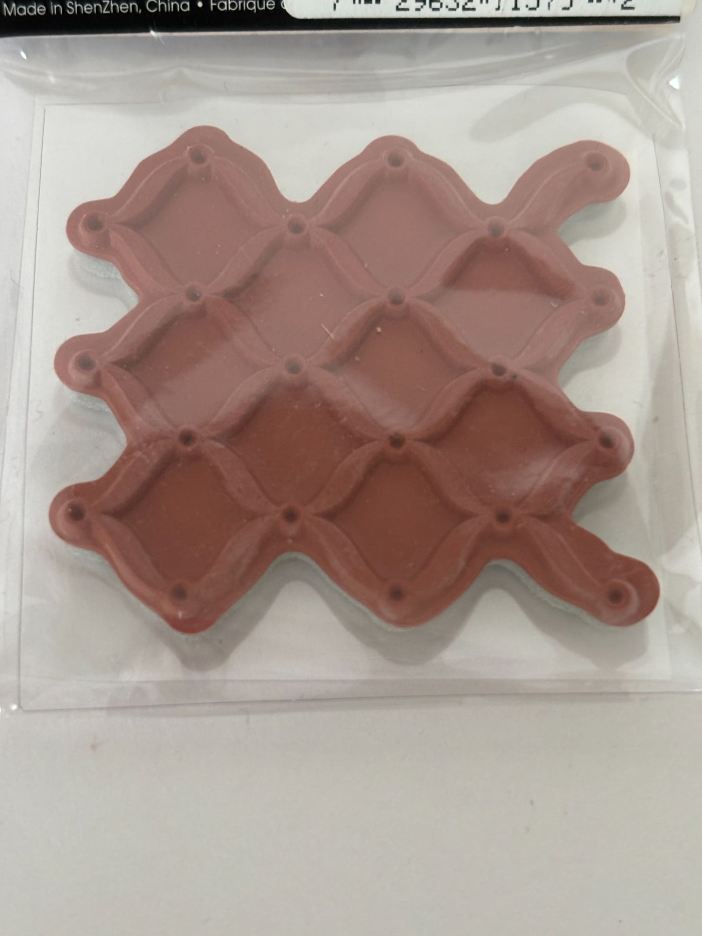 Studio G Cling Mounted Rubber Stamp Lattice Craft Tool Scrapbooking Cardmaking