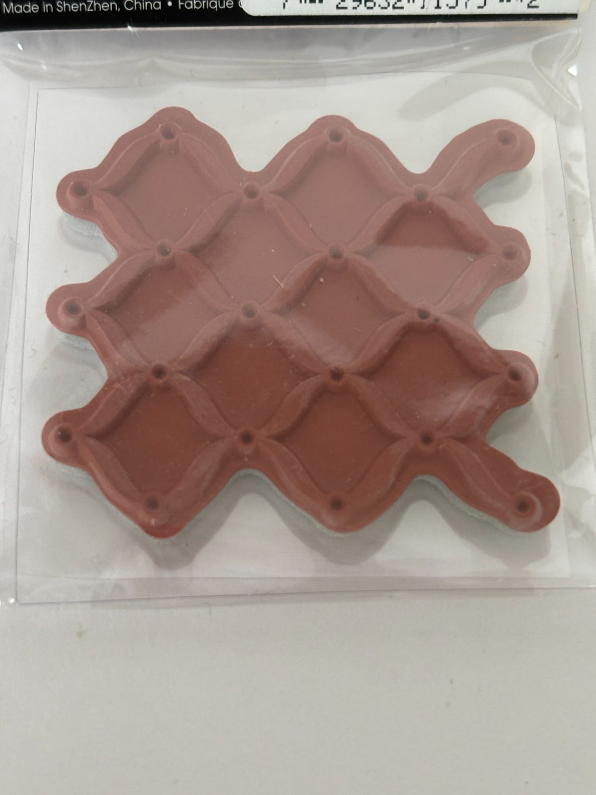 Studio G Cling Mounted Rubber Stamp Lattice Craft Tool Scrapbooking Cardmaking