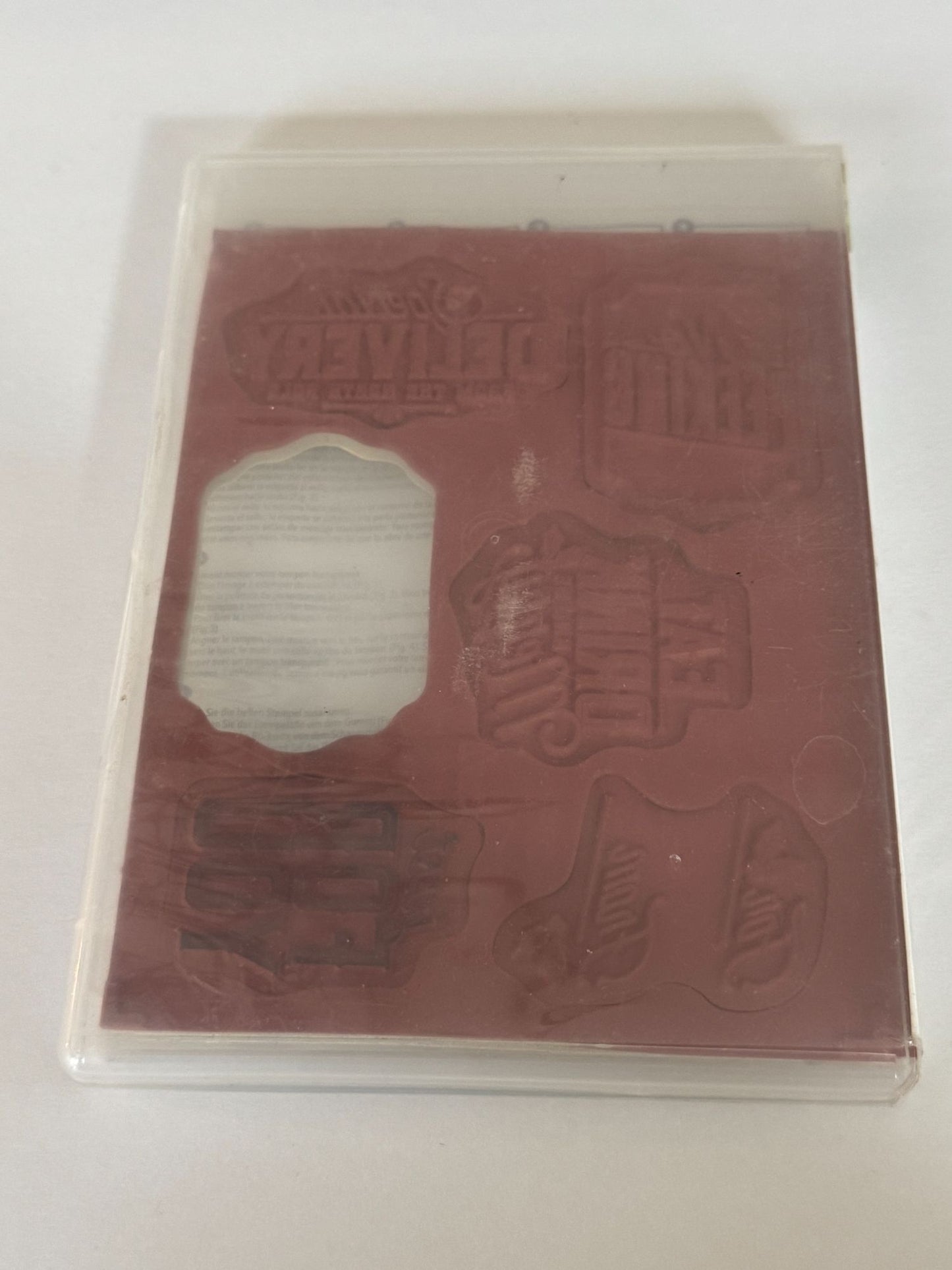 Stampin' Up! Rubber Stamp Set: Merry Little Labels