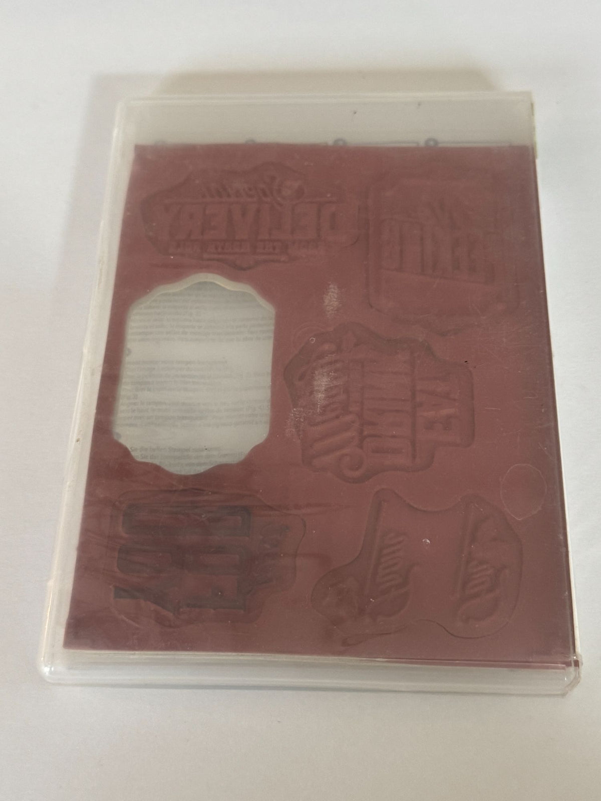 Stampin' Up! Rubber Stamp Set: Merry Little Labels