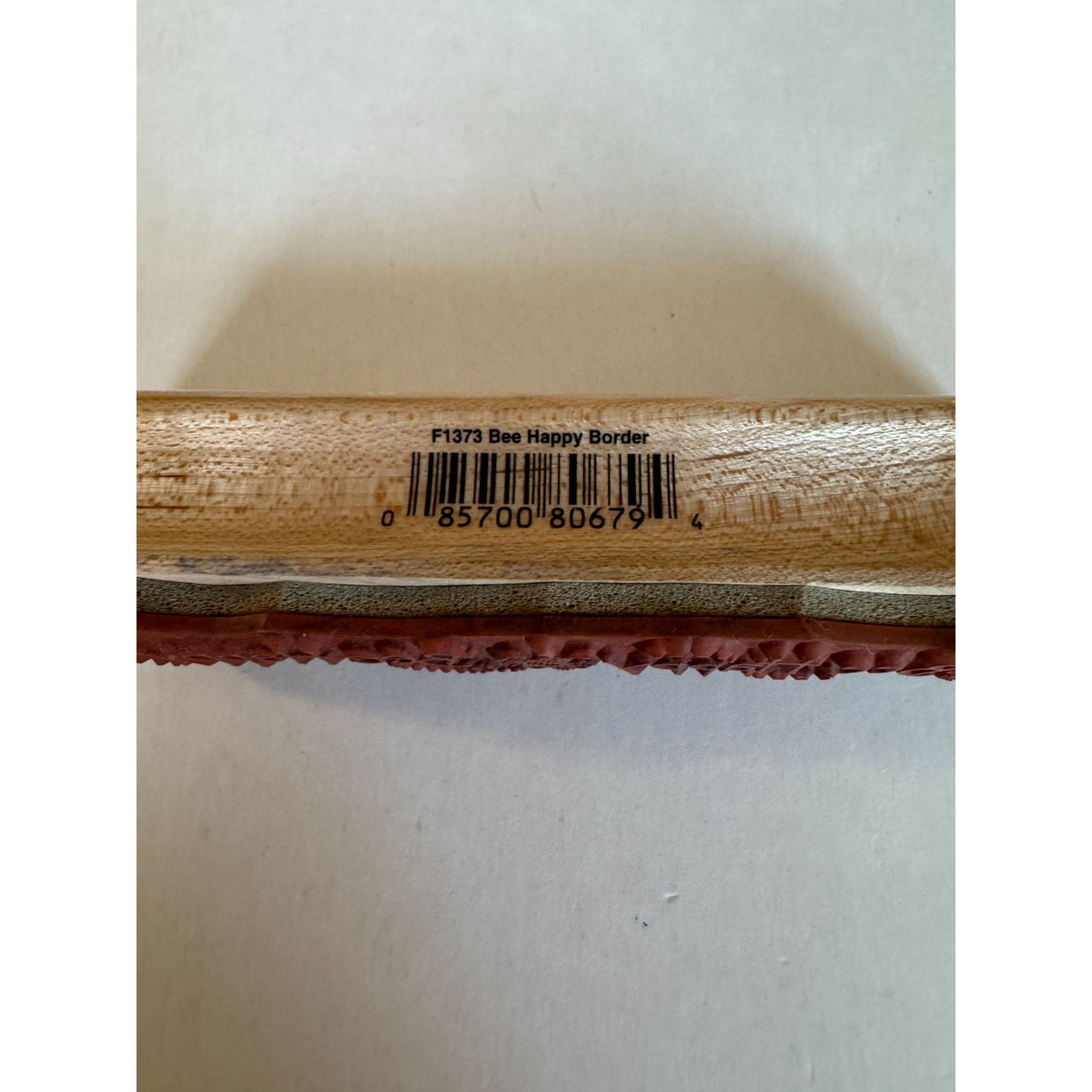 Hero Arts Rubber Stamp Bee Happy Pun Card Making Words Border Wood Mounted F1373