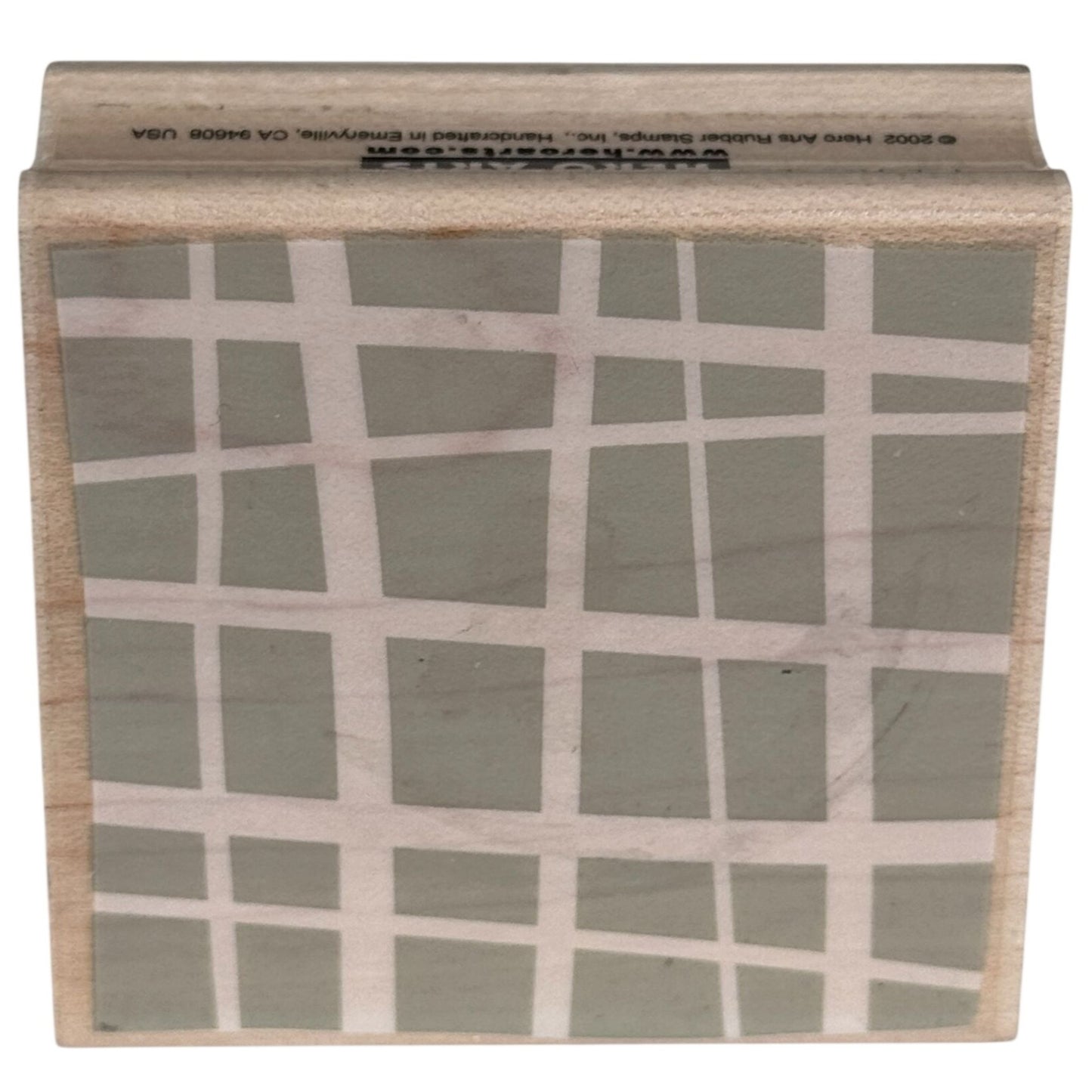 Hero Arts Rubber Stamp Crisscross Background Modern Grid Geometric Texture Cardmaking Scrapbook Paper Craft E2538
