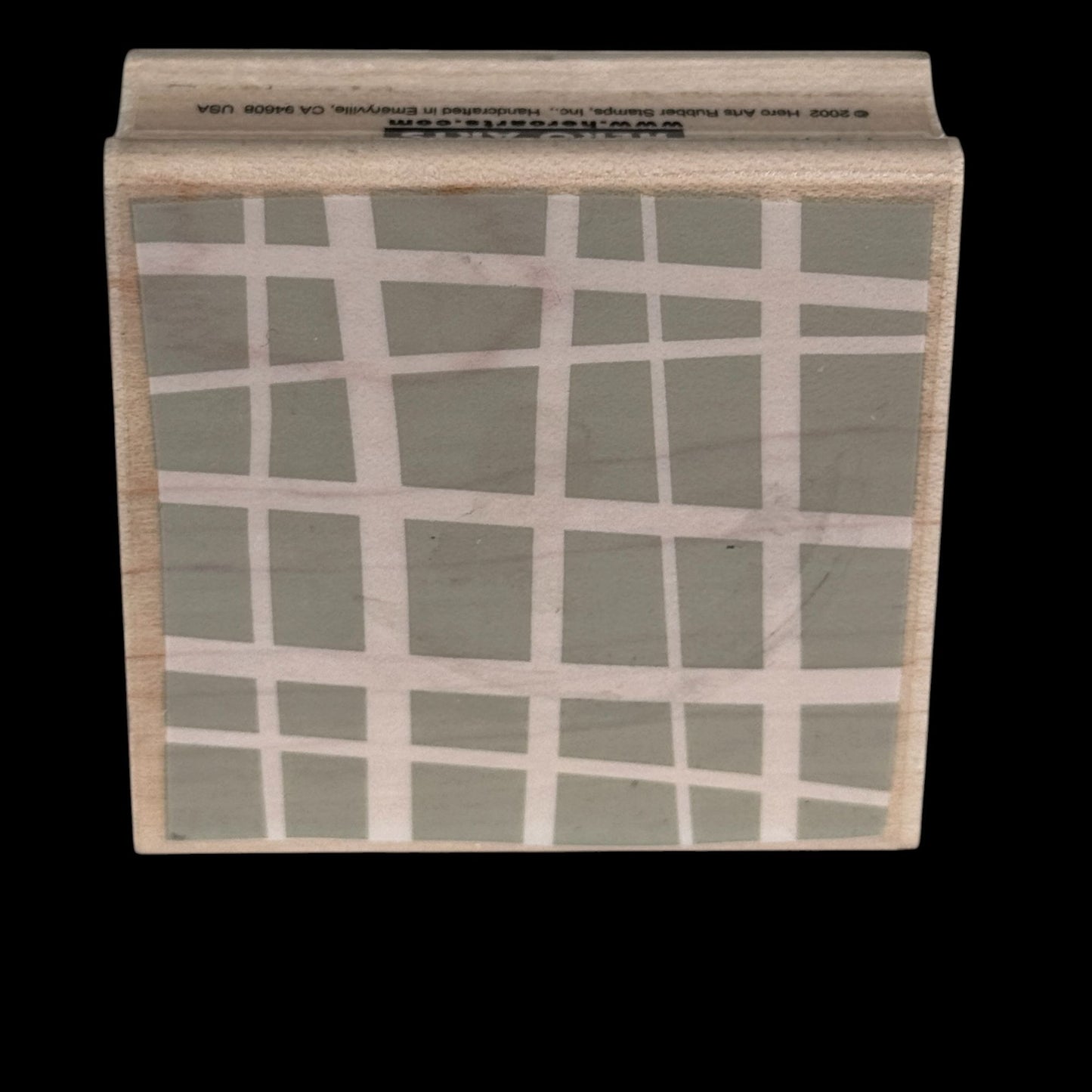 Hero Arts Rubber Stamp Crisscross Background Modern Grid Geometric Texture Cardmaking Scrapbook Paper Craft E2538