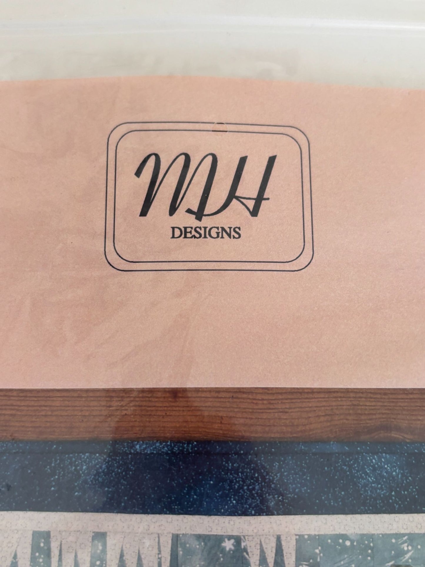 MH Designs Quilt Design 599 Penguins Crack The Whip Winter Ice Skating Christmas