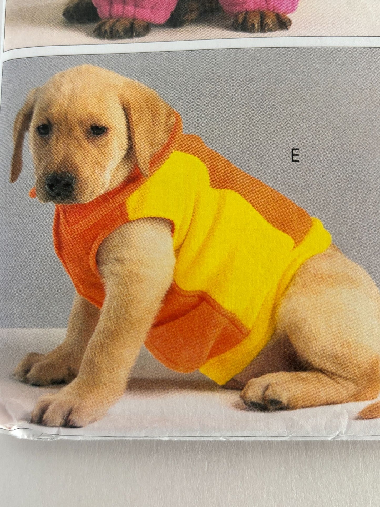 McCalls Sewing Pattern M5776 Crafts Pet Clothing Dog Coats Scarf  Leg Warmers UC
