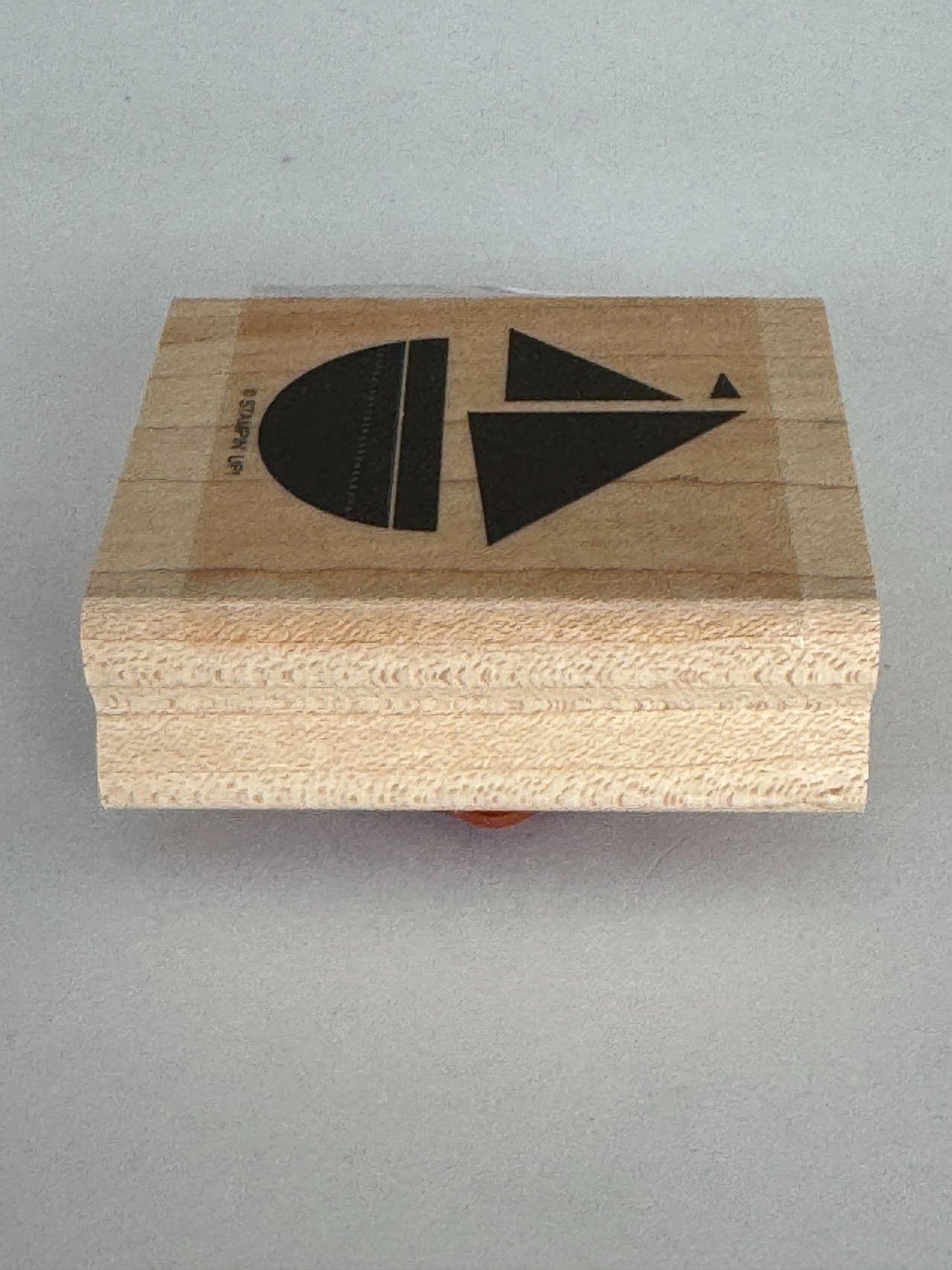 Stampin Up Rubber Stamp Sailboat Silhouette Boat Sailing Vacation Card Making