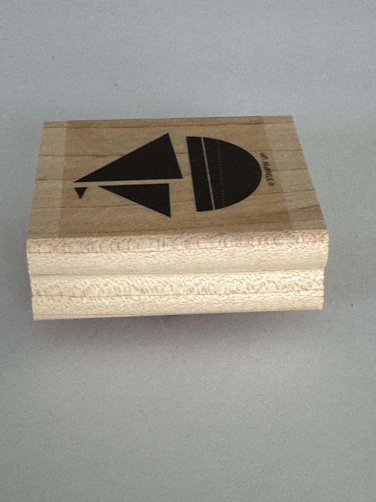 Stampin Up Rubber Stamp Sailboat Silhouette Boat Sailing Vacation Card Making