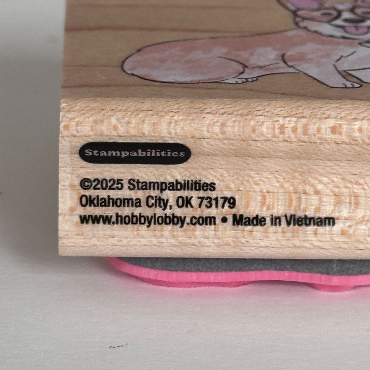Stampabilities Rubber Stamp Corgi Dog Heart Glasses Cute Puppy Kawaii Cardmaking Animal Wood Mounted