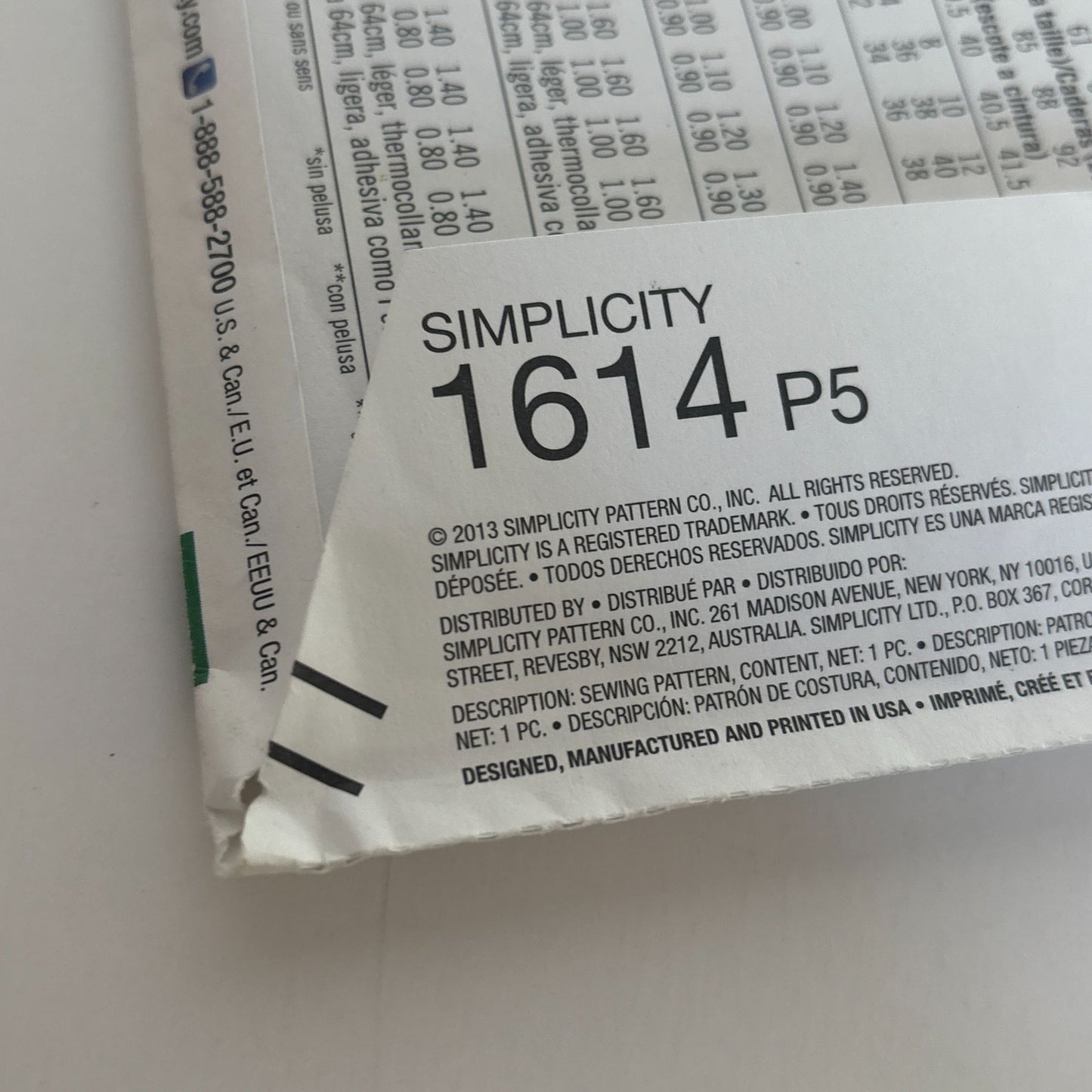 Simplicity Sewing Pattern 1614 Misses Summer Tops Sleeveless Shirt 12-20 Uncut