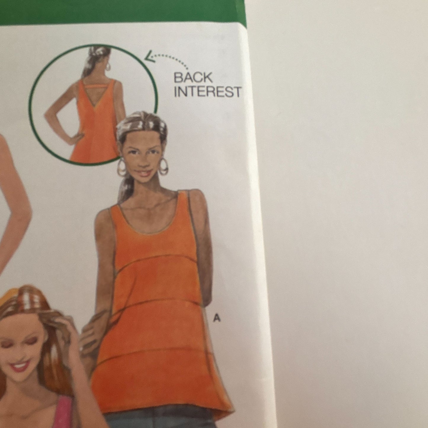 Simplicity Sewing Pattern 1614 Misses Summer Tops Sleeveless Shirt 12-20 Uncut