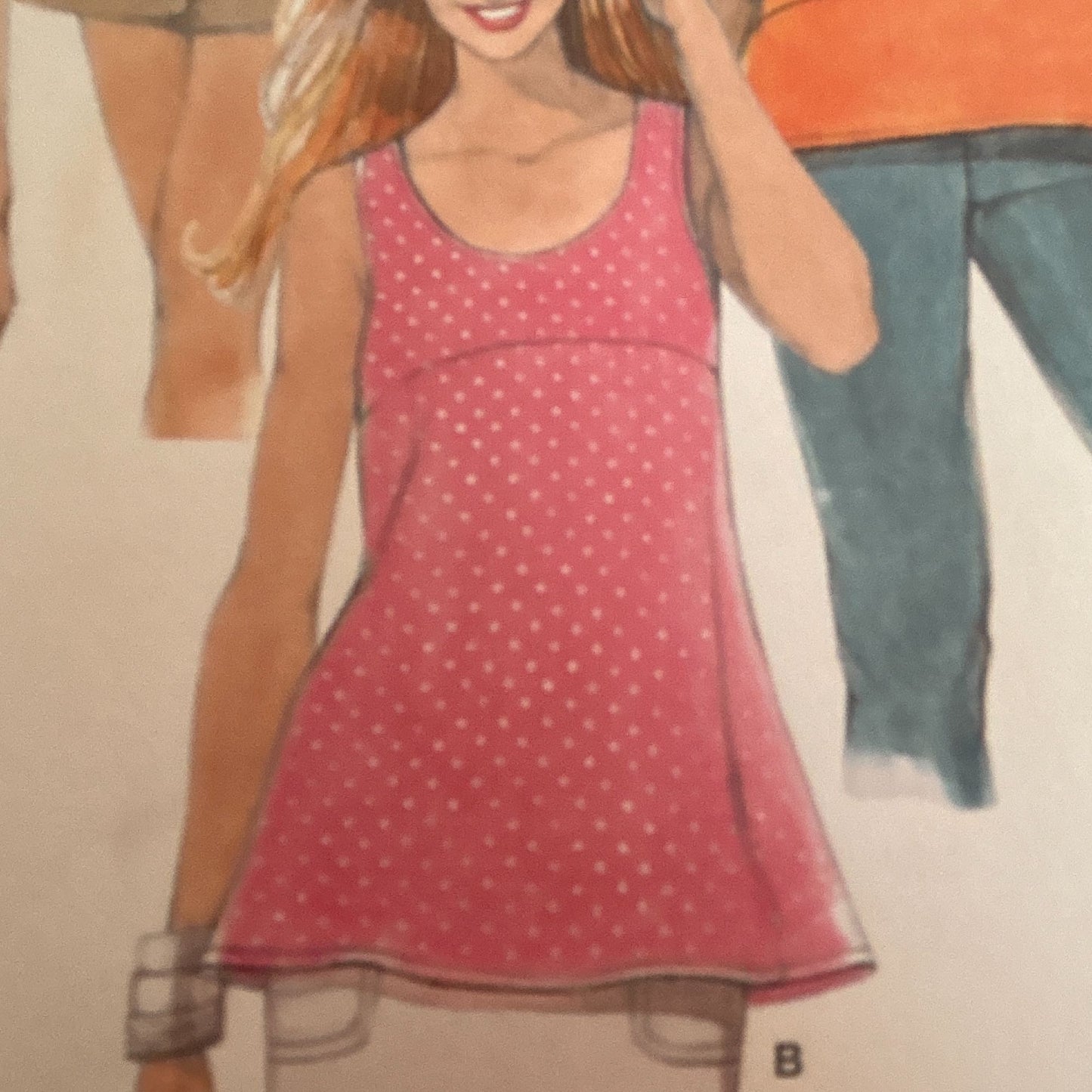 Simplicity Sewing Pattern 1614 Misses Summer Tops Sleeveless Shirt 12-20 Uncut