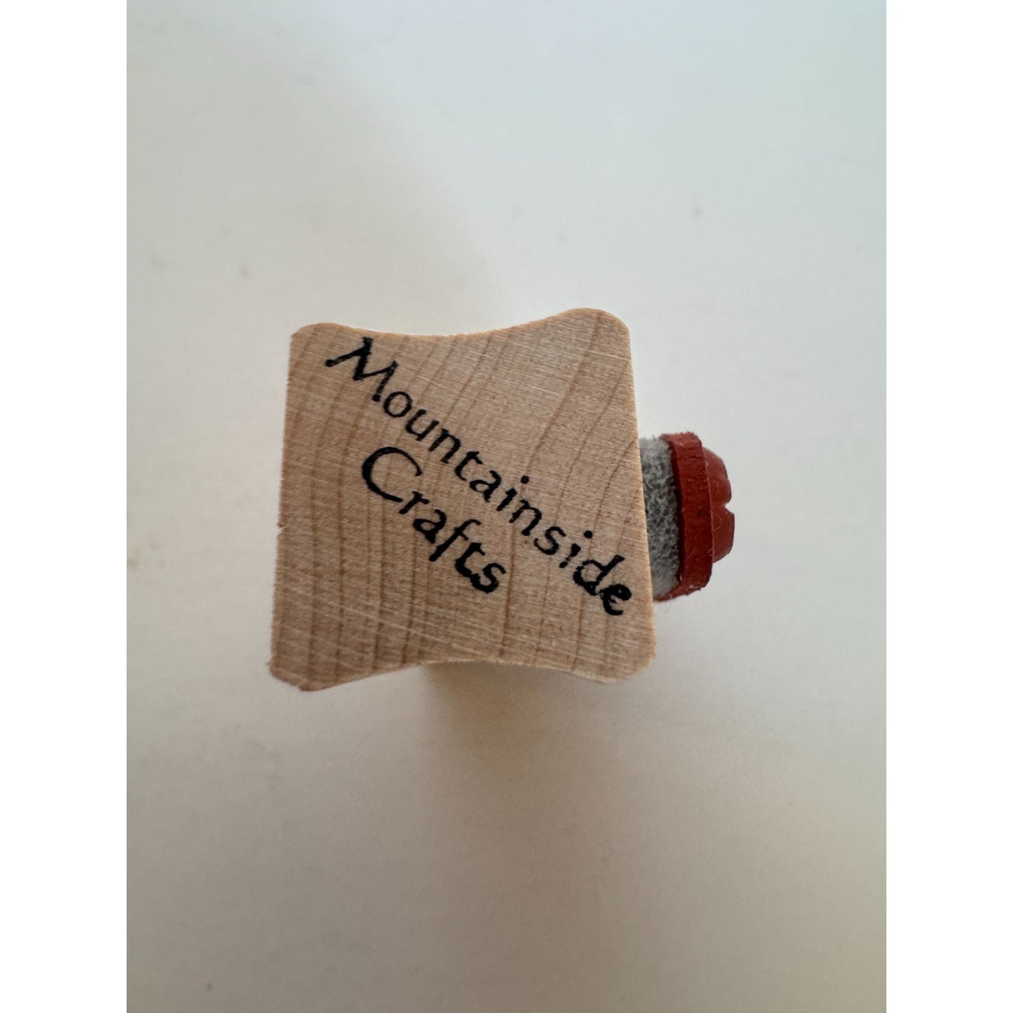 Mountainside Crafts Rubber Stamp Coffee Morning Drink Card Making Small Word