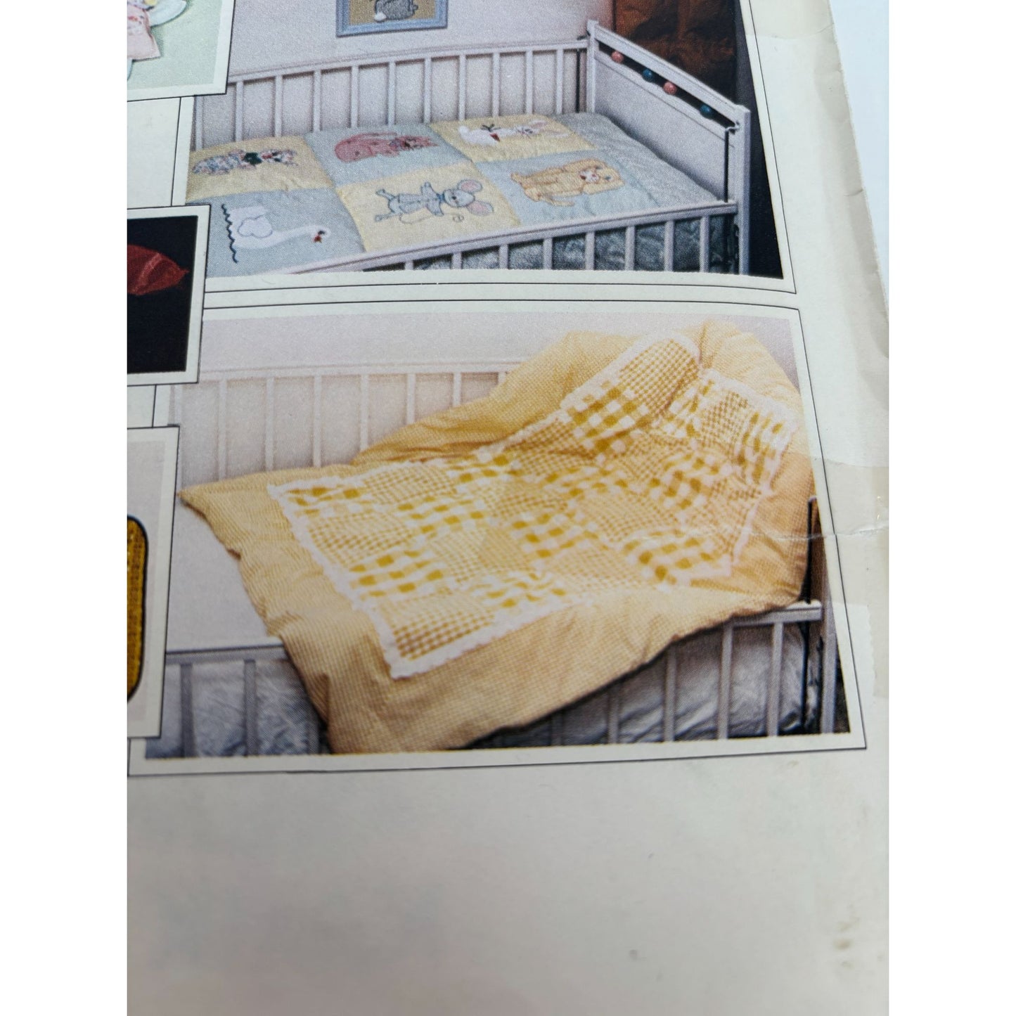 Kwik Sew Sewing Pattern 976 Tooth Fairy Pillow Bibs Baby Blankets Organizer UC