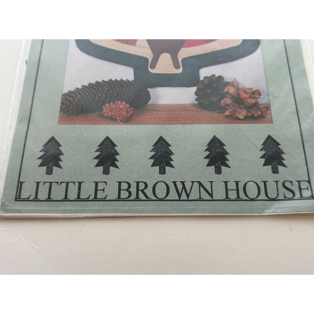 Little Brown House Quilting Pattern Nativity Tree Christmas Religious Christian