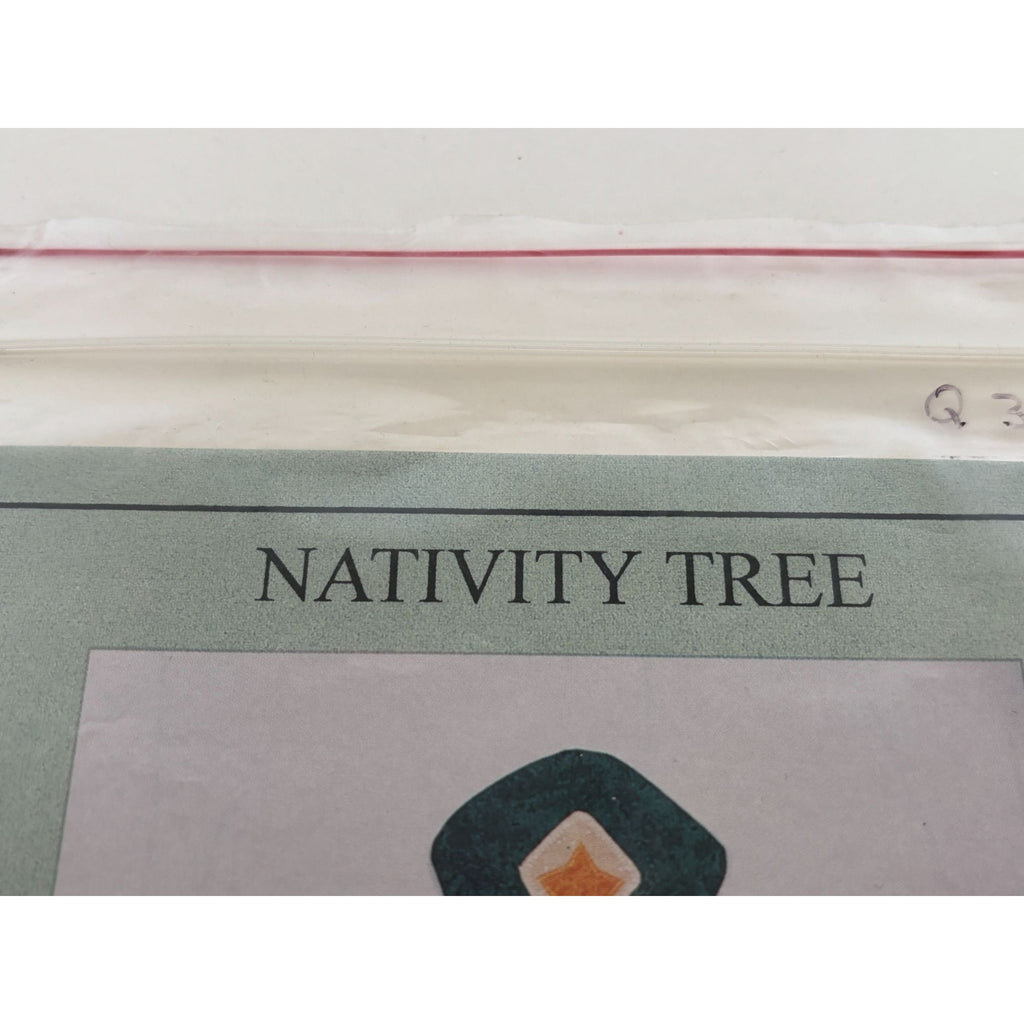 Little Brown House Quilting Pattern Nativity Tree Christmas Religious Christian
