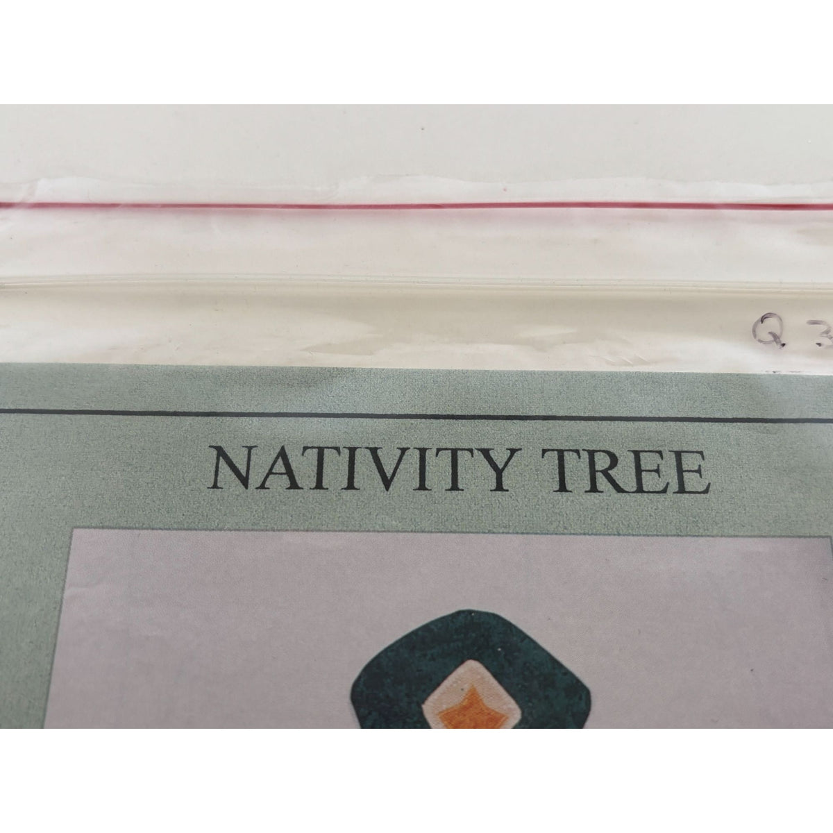 Little Brown House Quilting Pattern Nativity Tree Christmas Religious Christian
