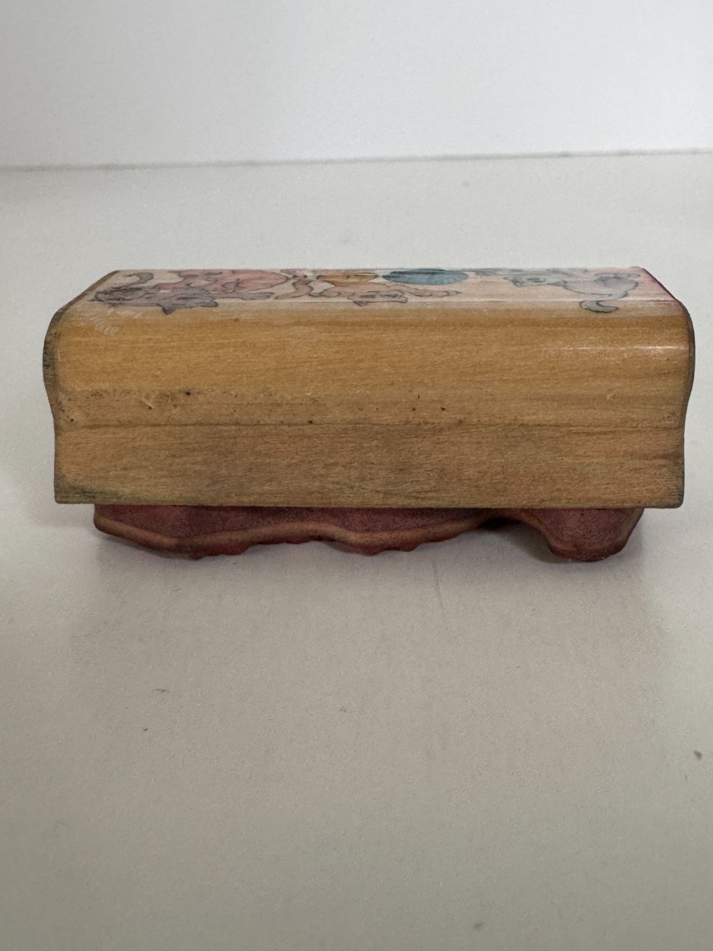 Sky Kids Rubber Stamp Playful Cats Kitten Ball of Yarn Animals Tickle Friendship