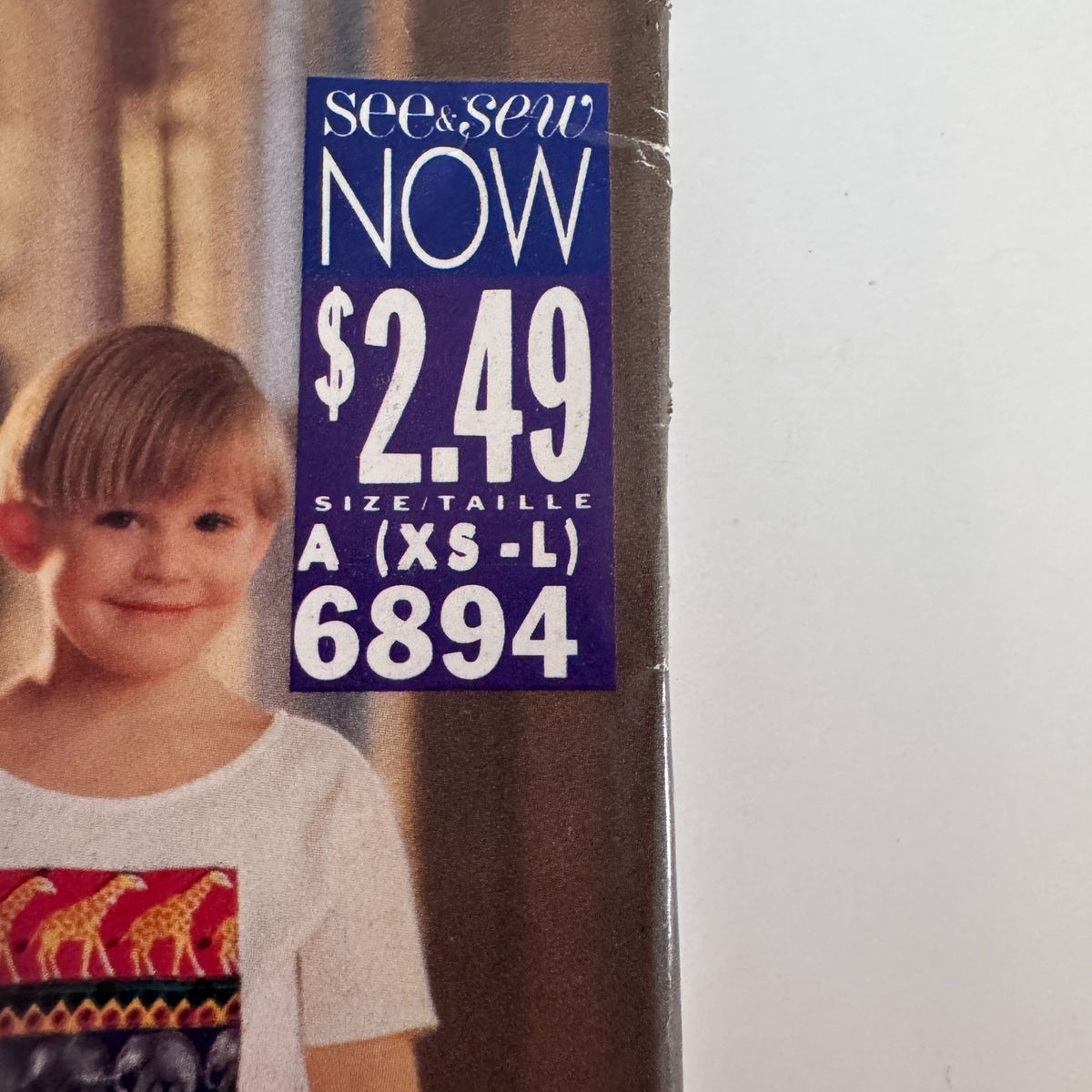 Butterick Sewing Pattern 6894 Childrens Top Shorts Kids Summer Outfit Easy 2-6X Uncut 1990s Vintage