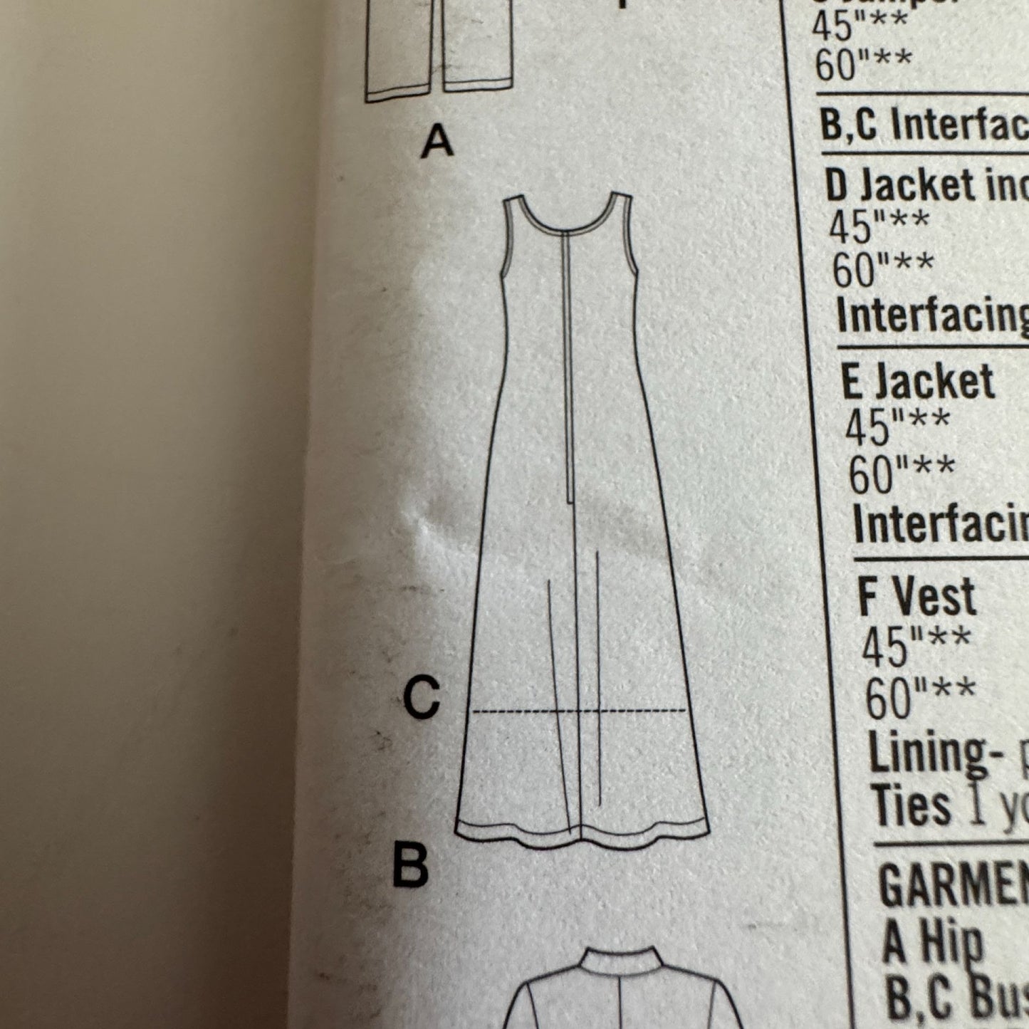 Simplicity Sewing Pattern 4789 Womens Wardrobe Pants Vest Jacket Jumper 20W-28W