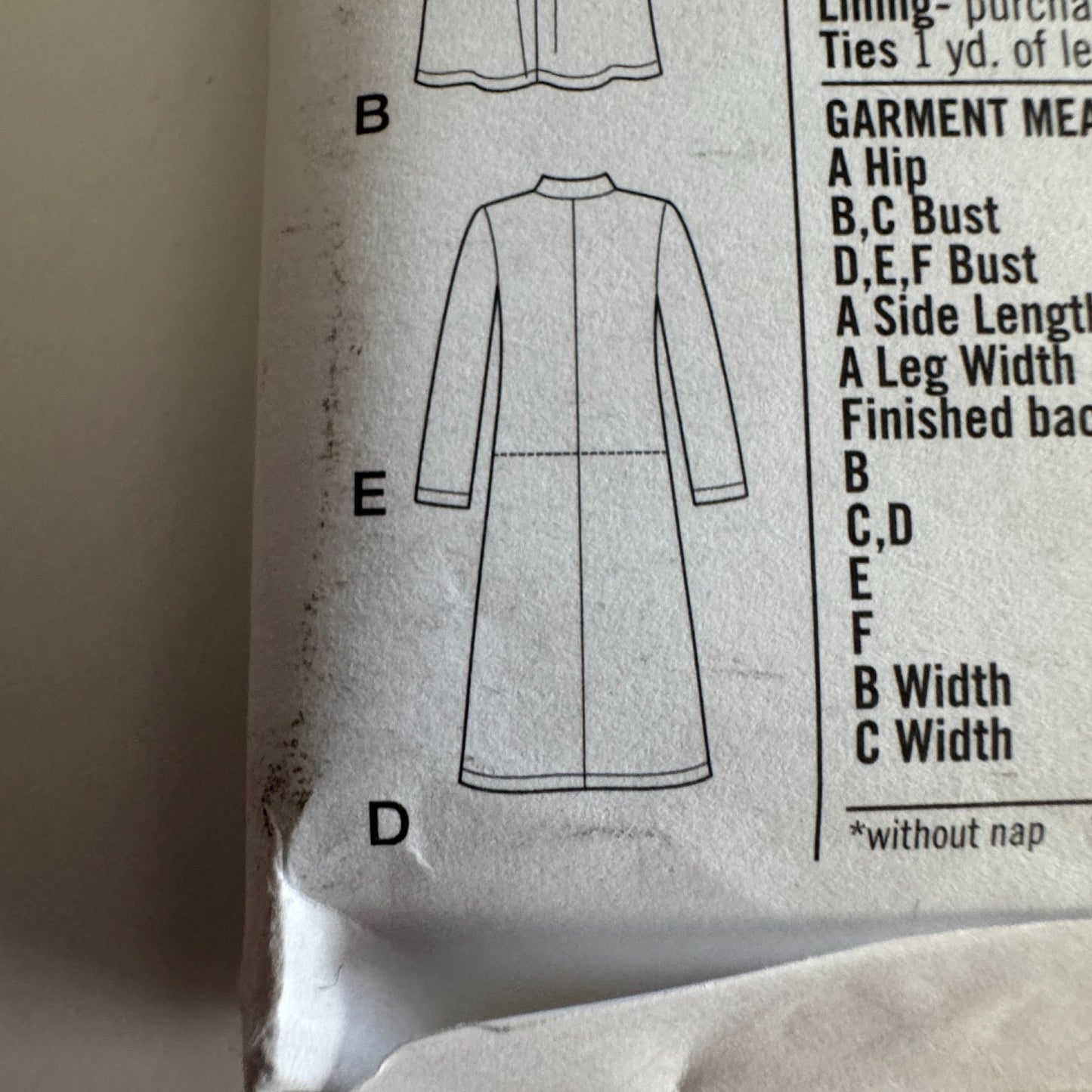 Simplicity Sewing Pattern 4789 Womens Wardrobe Pants Vest Jacket Jumper 20W-28W