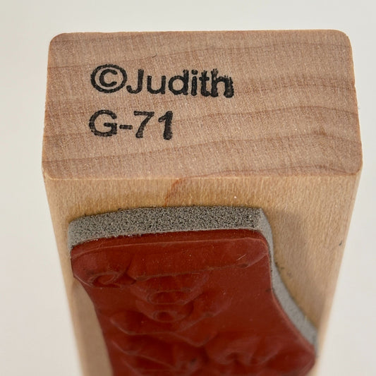 Judith Rubber Stamp Angel is Watching Over You Christian Sentiment Card Making