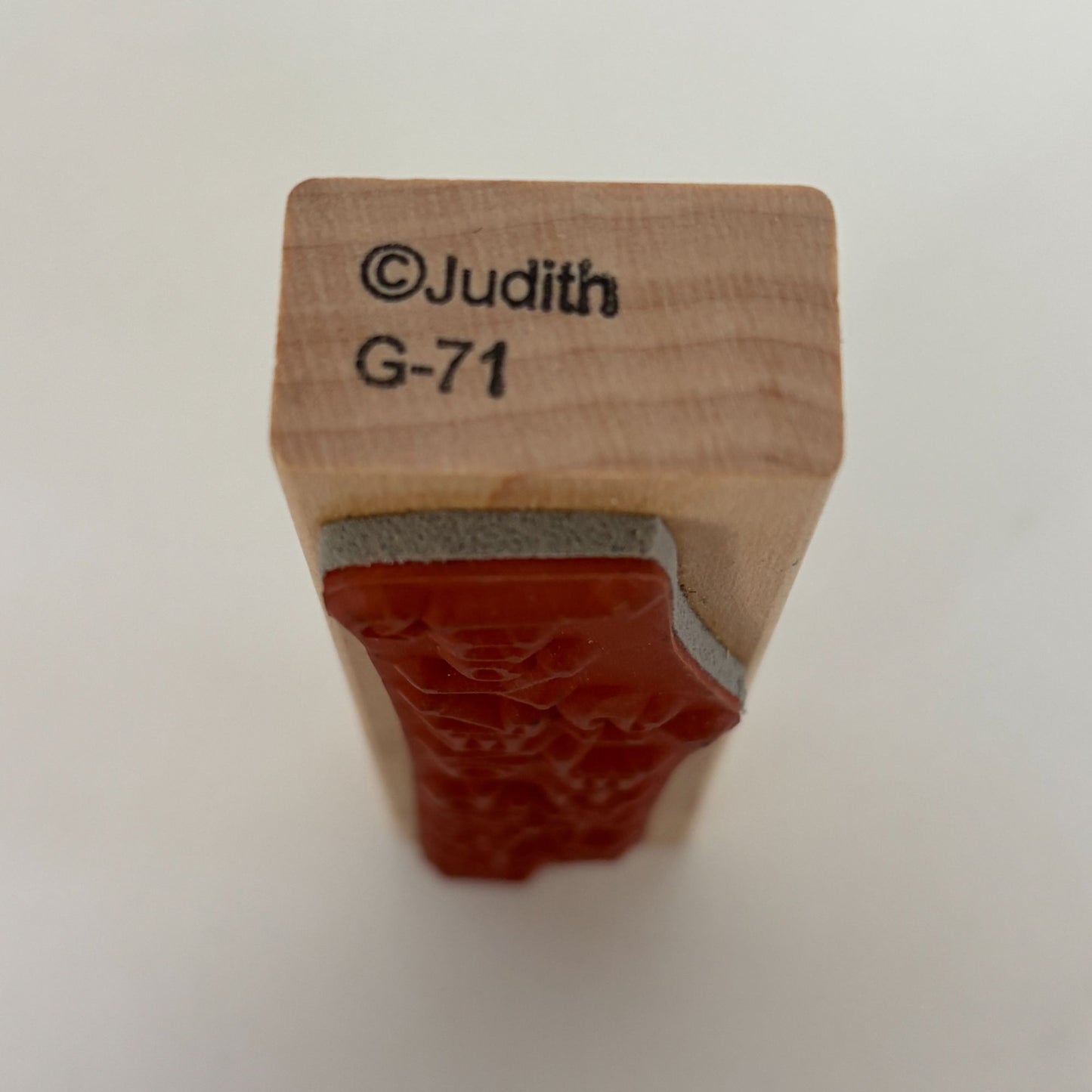 Judith Rubber Stamp Angel is Watching Over You Christian Sentiment Card Making