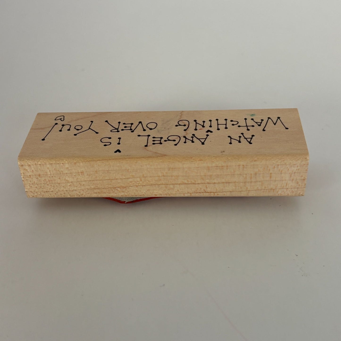 Judith Rubber Stamp Angel is Watching Over You Christian Sentiment Card Making