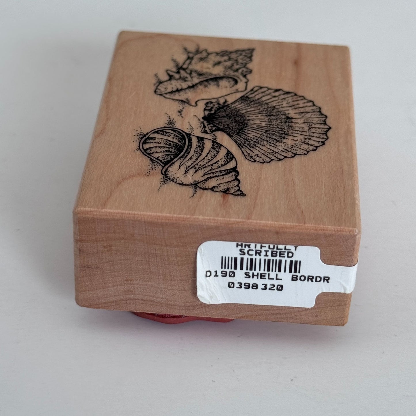 PSX Rubber Stamp Seashells Beach Vacation Summer Conch Shell Trio Seashore D-190 Coastal Nautical