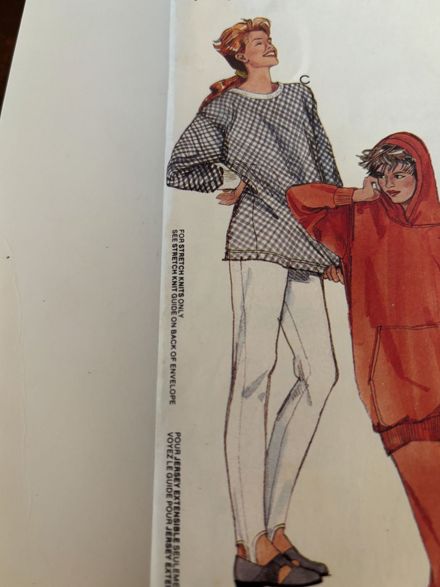 McCalls Sewing Pattern 5094 Loose Fitting Pullover Top Shirt Pants Large 16 18