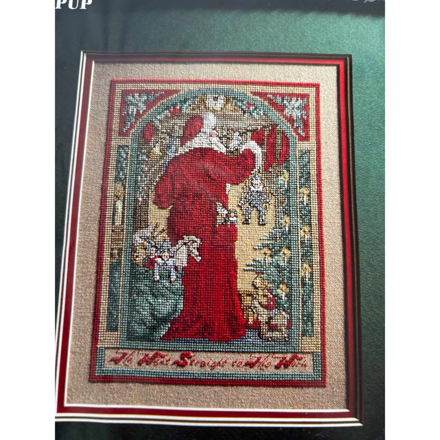 For The Love Of Cross Stitch Magazine November 1991 Nativity Tree Christmas