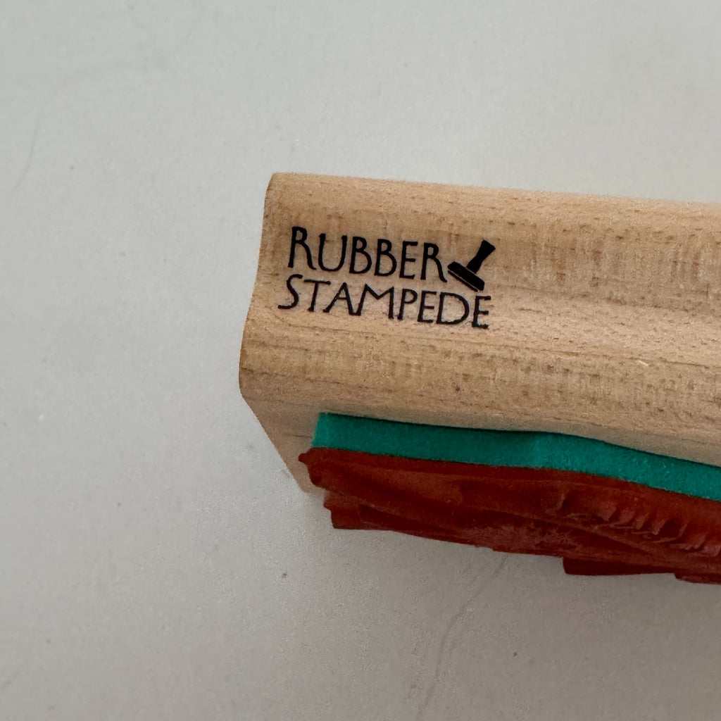 Rubber Stampede Wood Rubber Stamp Chives Herb Plant Bouquet Cooking Onion A2247E