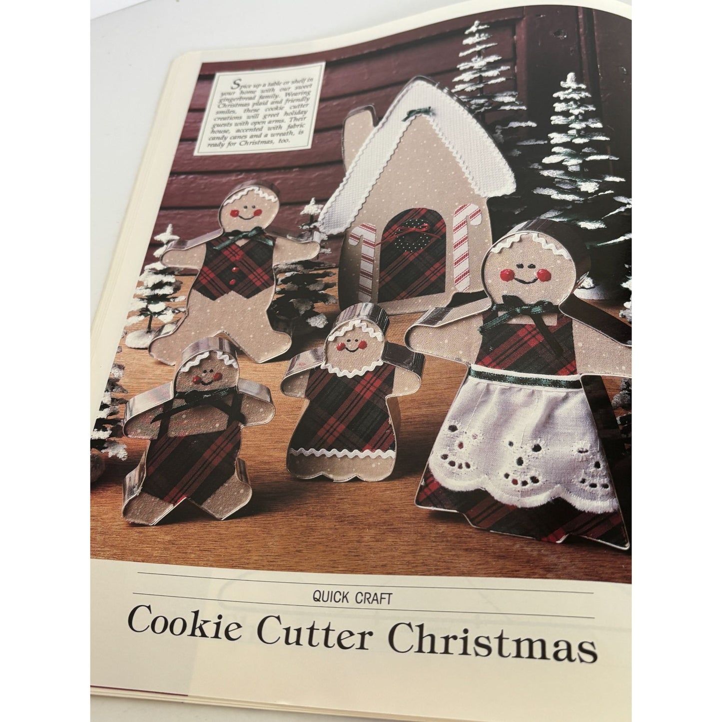 Leisure Arts Magazine Cross Stitch Knitting Patterns Christmas December 1991