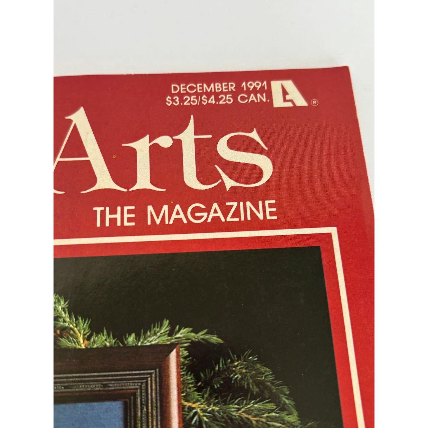 Leisure Arts Magazine Cross Stitch Knitting Patterns Christmas December 1991