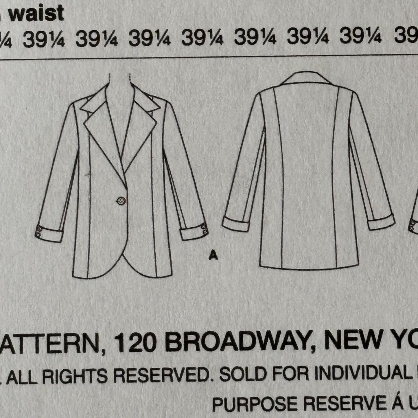 Butterick Sewing Pattern B6337 Edwardian Suit Victorian Jacket Skirt 14-22 Uncut Making History