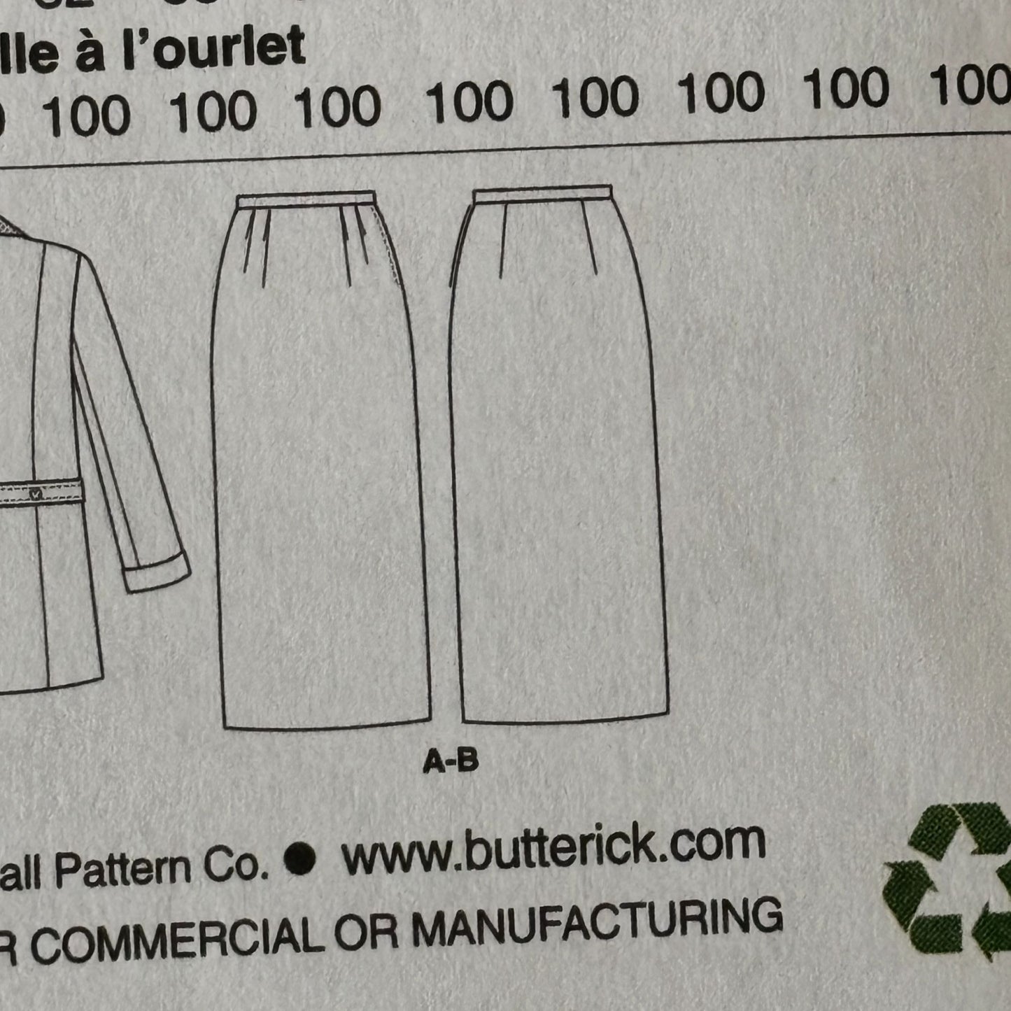 Butterick Sewing Pattern B6337 Edwardian Suit Victorian Jacket Skirt 14-22 Uncut Making History