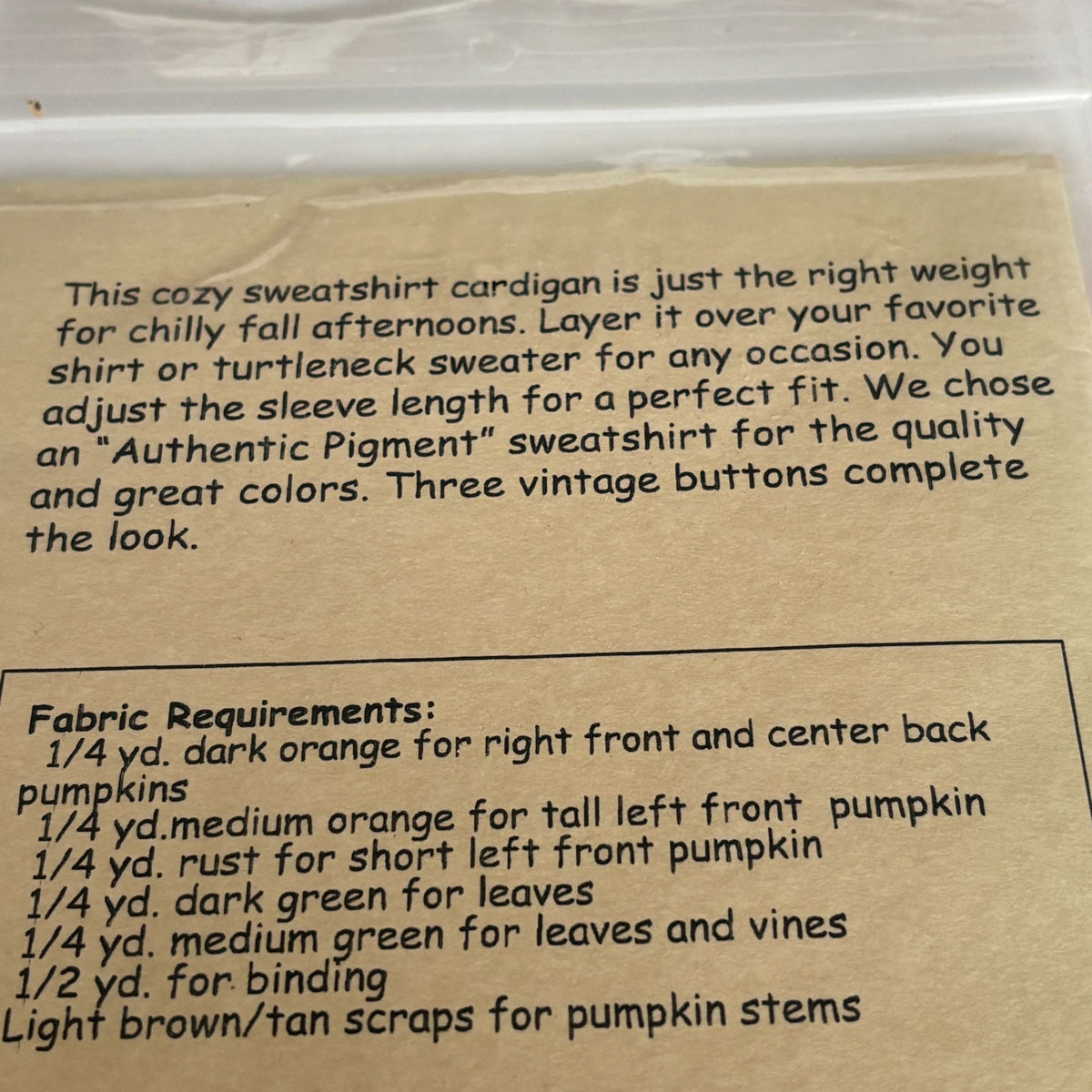 Pumpkin Season Pattern Sweatshirt Upcycle Applique Fall Hedgehog Quilts Clothing
