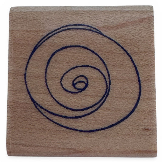 Hero Arts Rubber Stamp Sketch Spiral Cardmaking Abstract Swirl Background Modern Minimalist Scrapbooking A3076