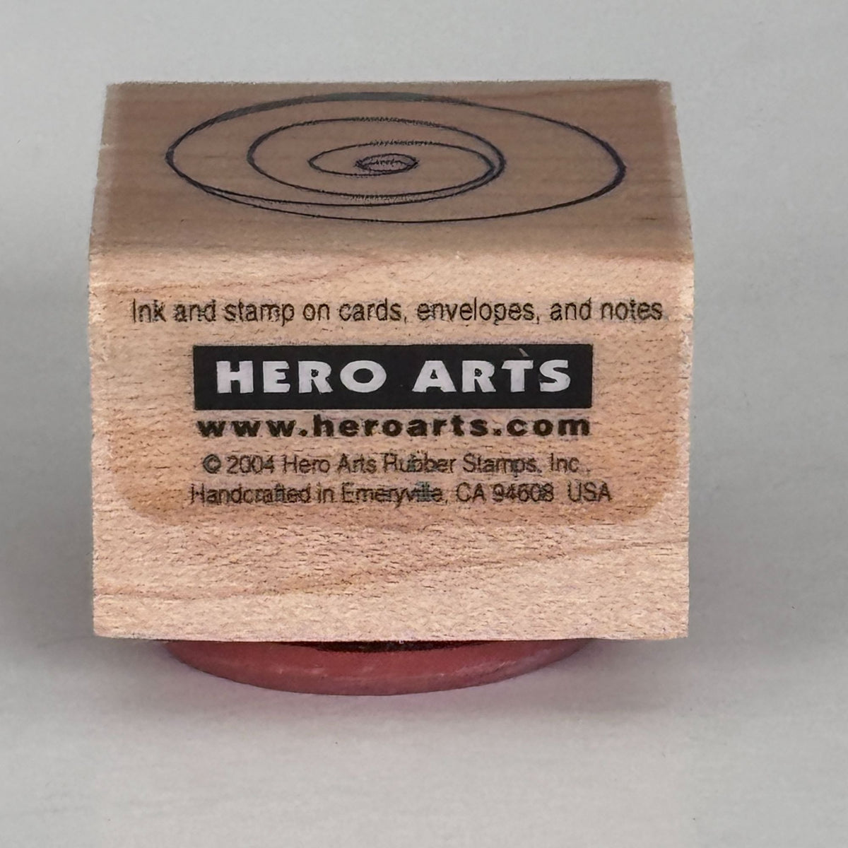 Hero Arts Rubber Stamp Sketch Spiral Cardmaking Abstract Swirl Background Modern Minimalist Scrapbooking A3076