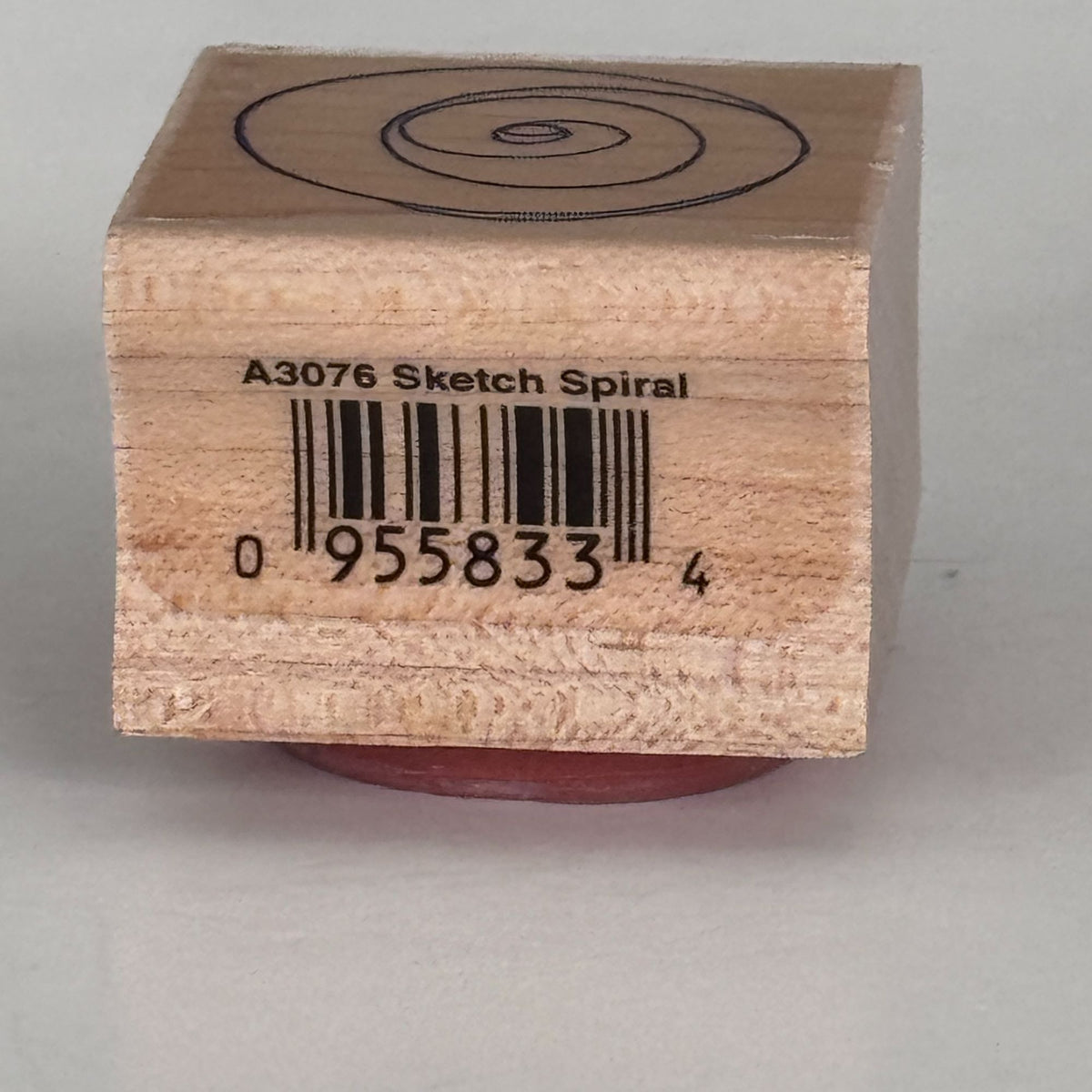 Hero Arts Rubber Stamp Sketch Spiral Cardmaking Abstract Swirl Background Modern Minimalist Scrapbooking A3076