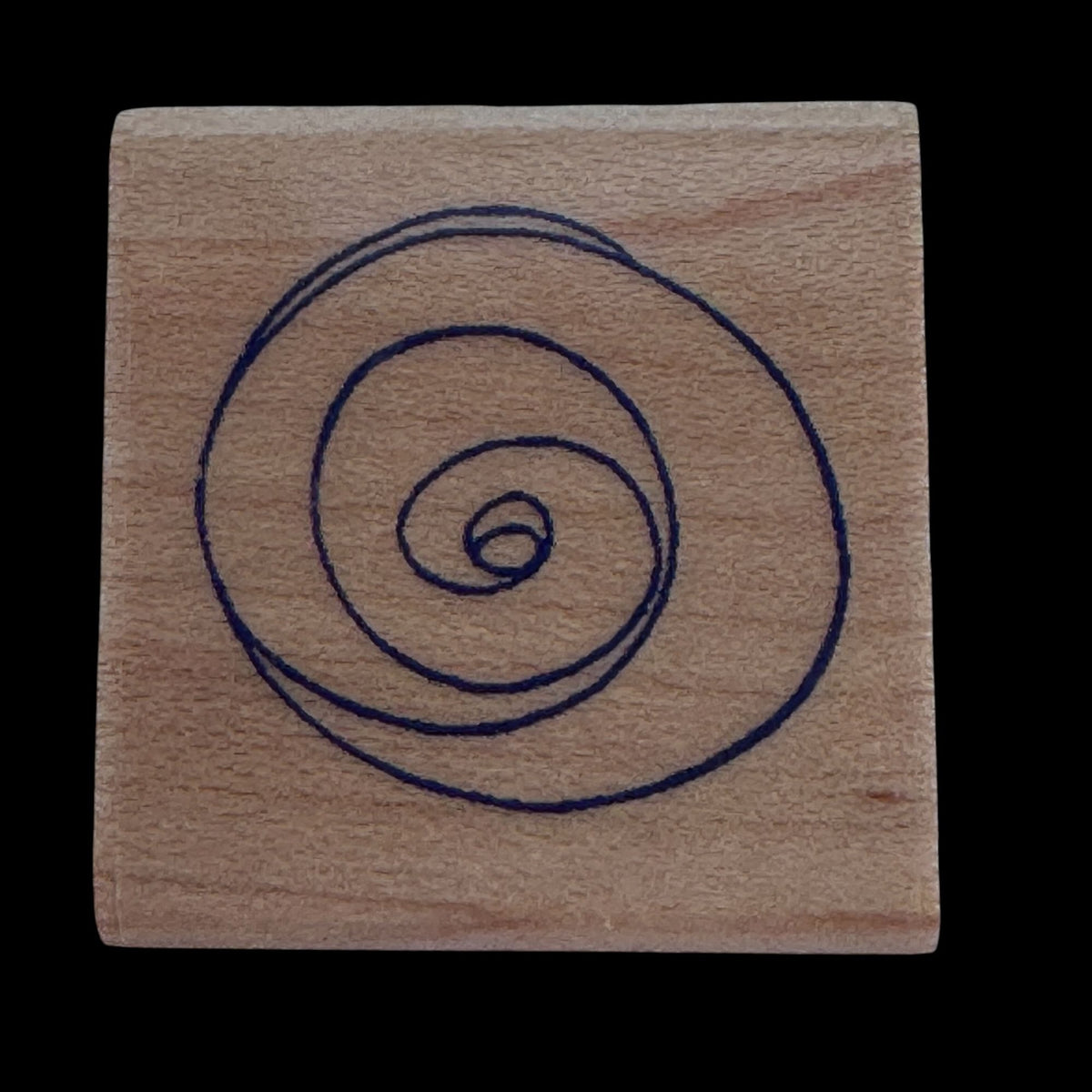 Hero Arts Rubber Stamp Sketch Spiral Cardmaking Abstract Swirl Background Modern Minimalist Scrapbooking A3076