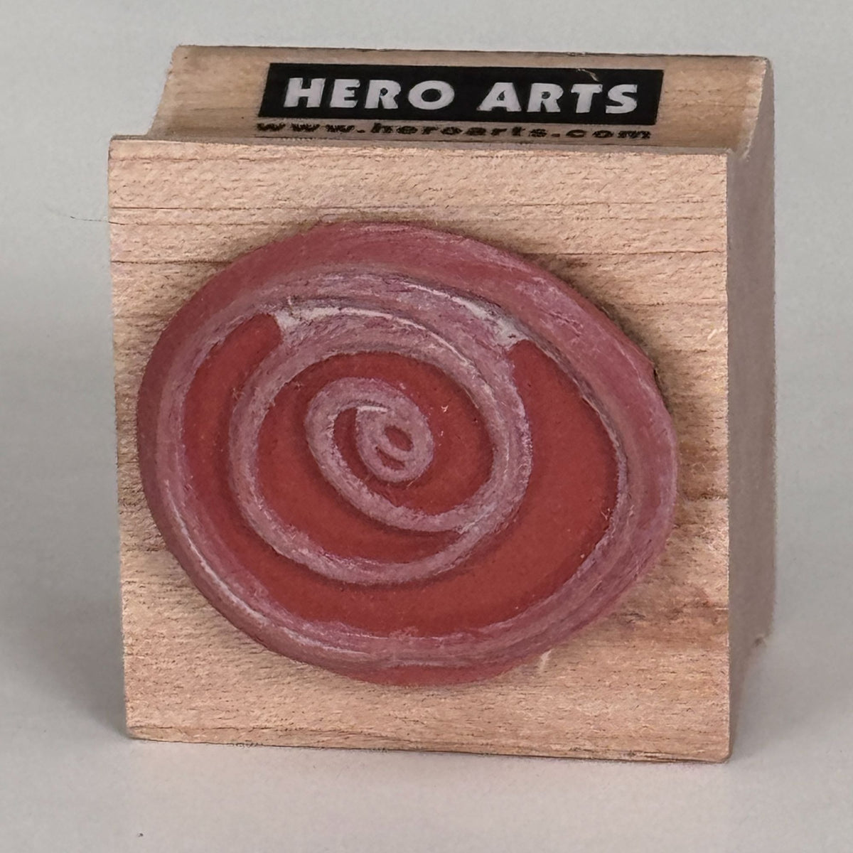 Hero Arts Rubber Stamp Sketch Spiral Cardmaking Abstract Swirl Background Modern Minimalist Scrapbooking A3076