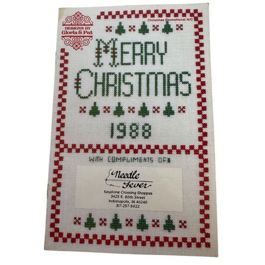 Gloria and Pat Merry Christmas Cross Stitch Pattern Booklet Three Kings 1980s