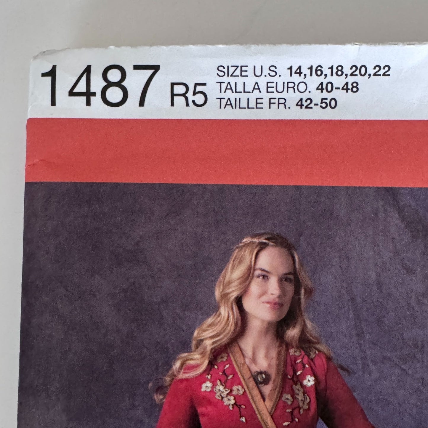 Simplicity Sewing Pattern 1487 Medieval Costume Dress Wide Sleeves Fantasy 14-22 Renaissance Cosplay Uncut