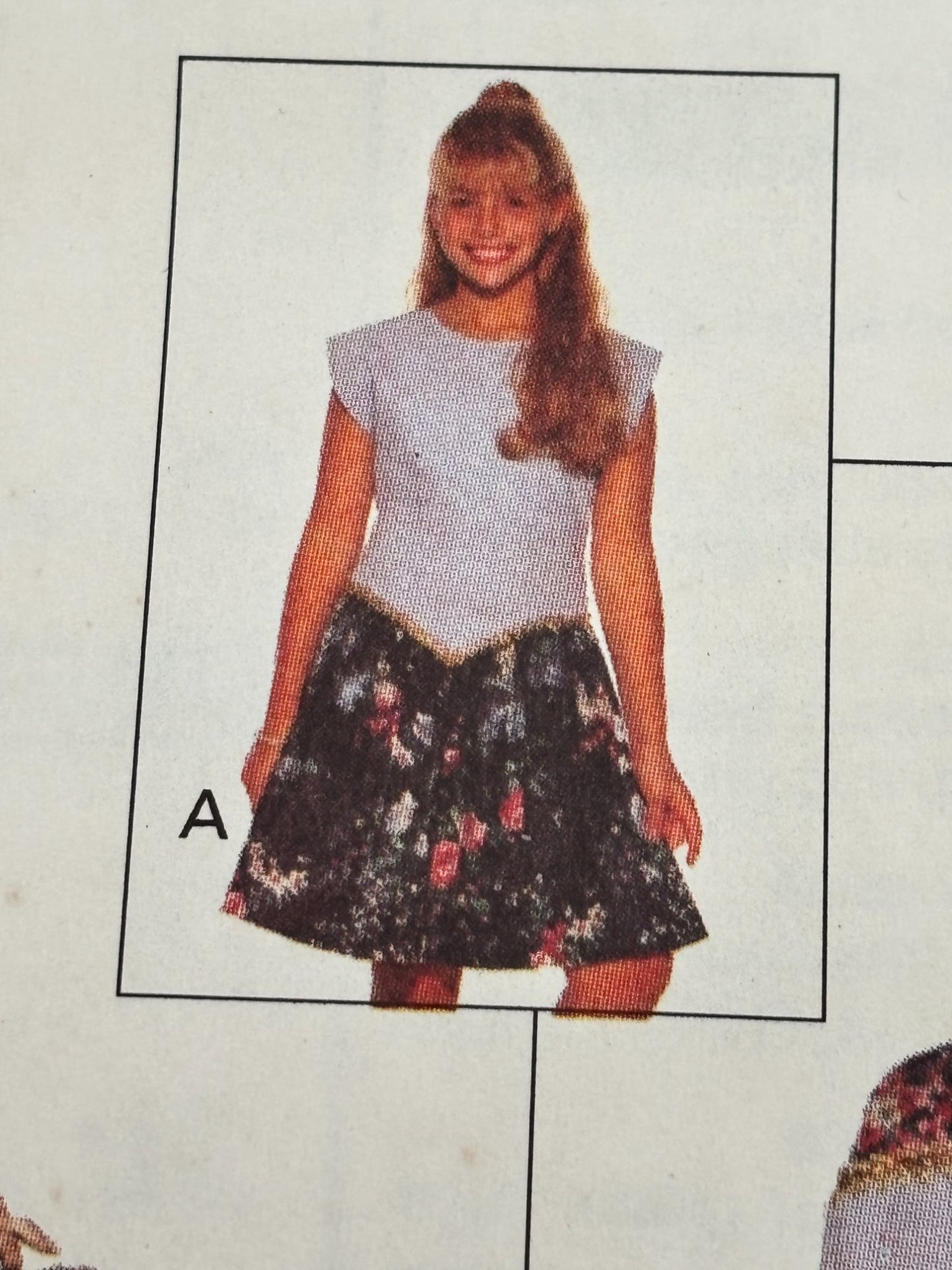 Butterick Sewing Pattern 6602 Girls Jacket Dress Party Easy 7 8 10 Vintage 90s UC